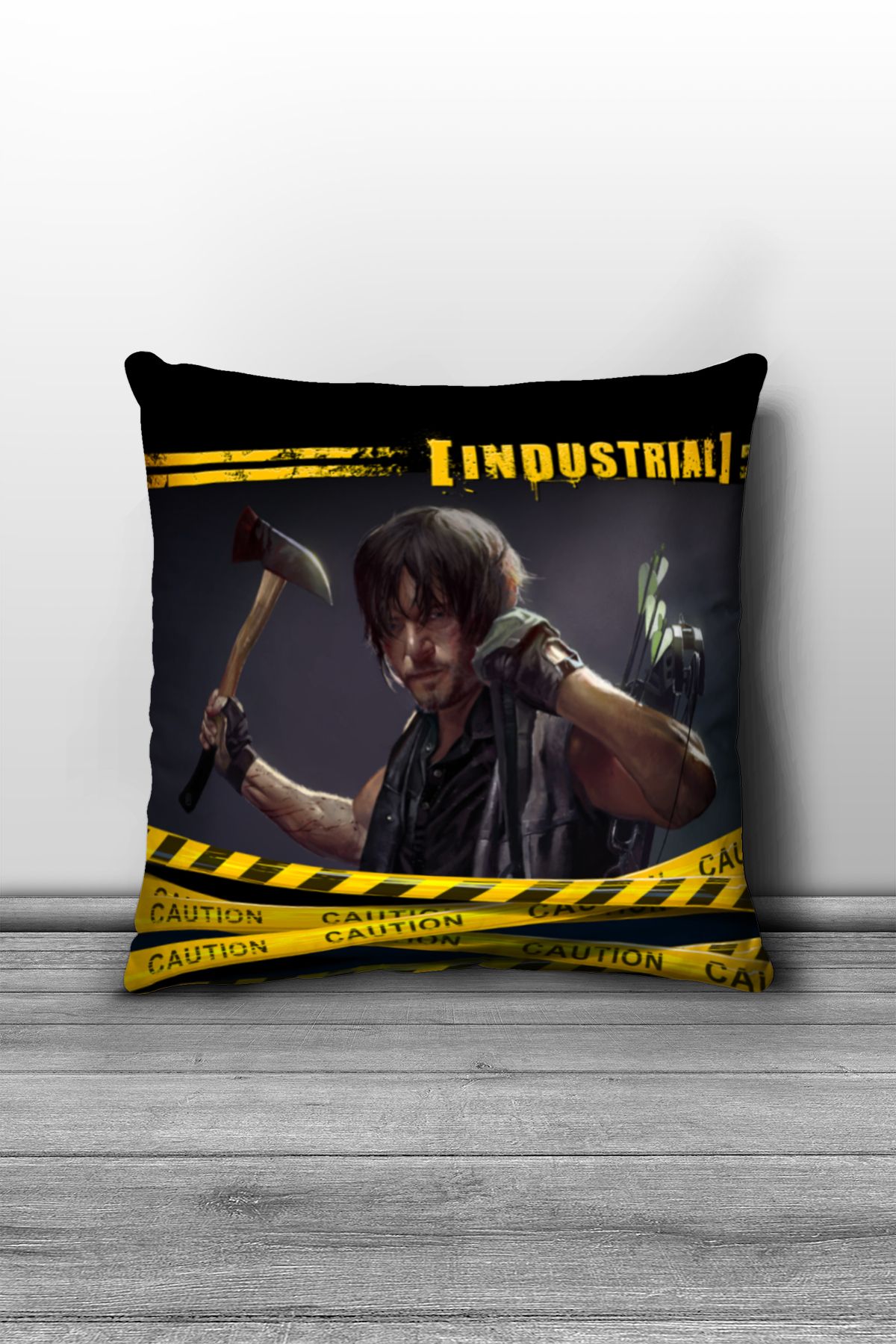 Madame Mila-The Walking Dead Patterned Double-Sided Throw Pillow Cover - Set of 4 4