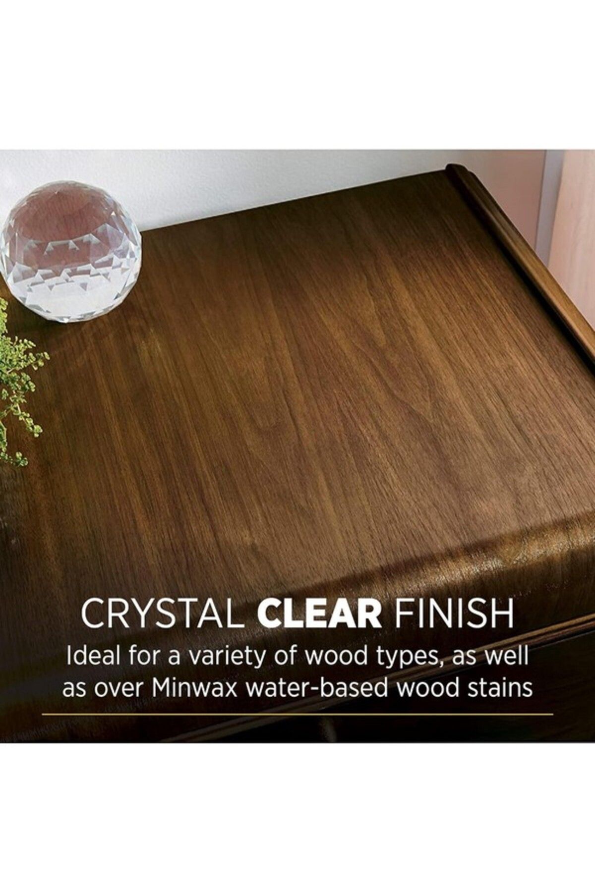 Minwax-Polycrylic Ultra Fast Drying Protective Finish 1qt 3