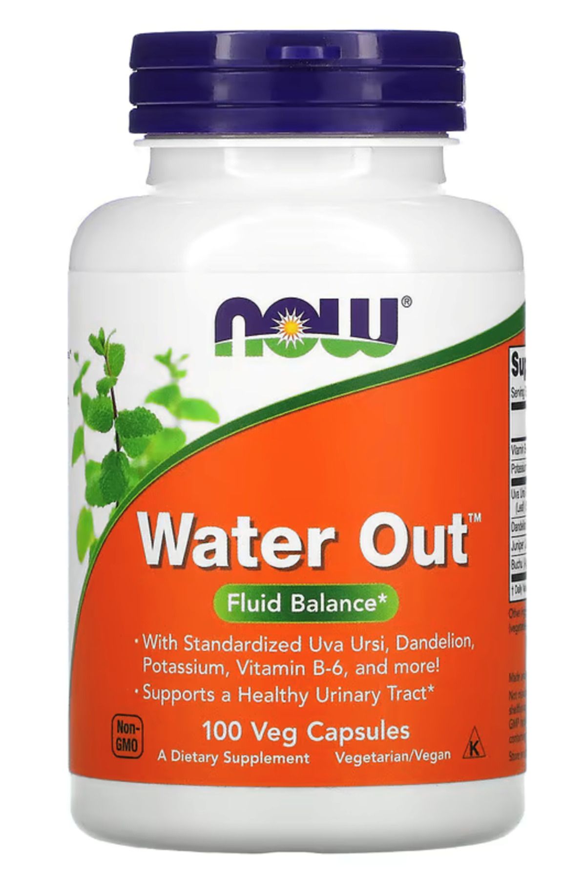 Now Foods , Water Out, Fluid Balance, 100 Veg Capsules