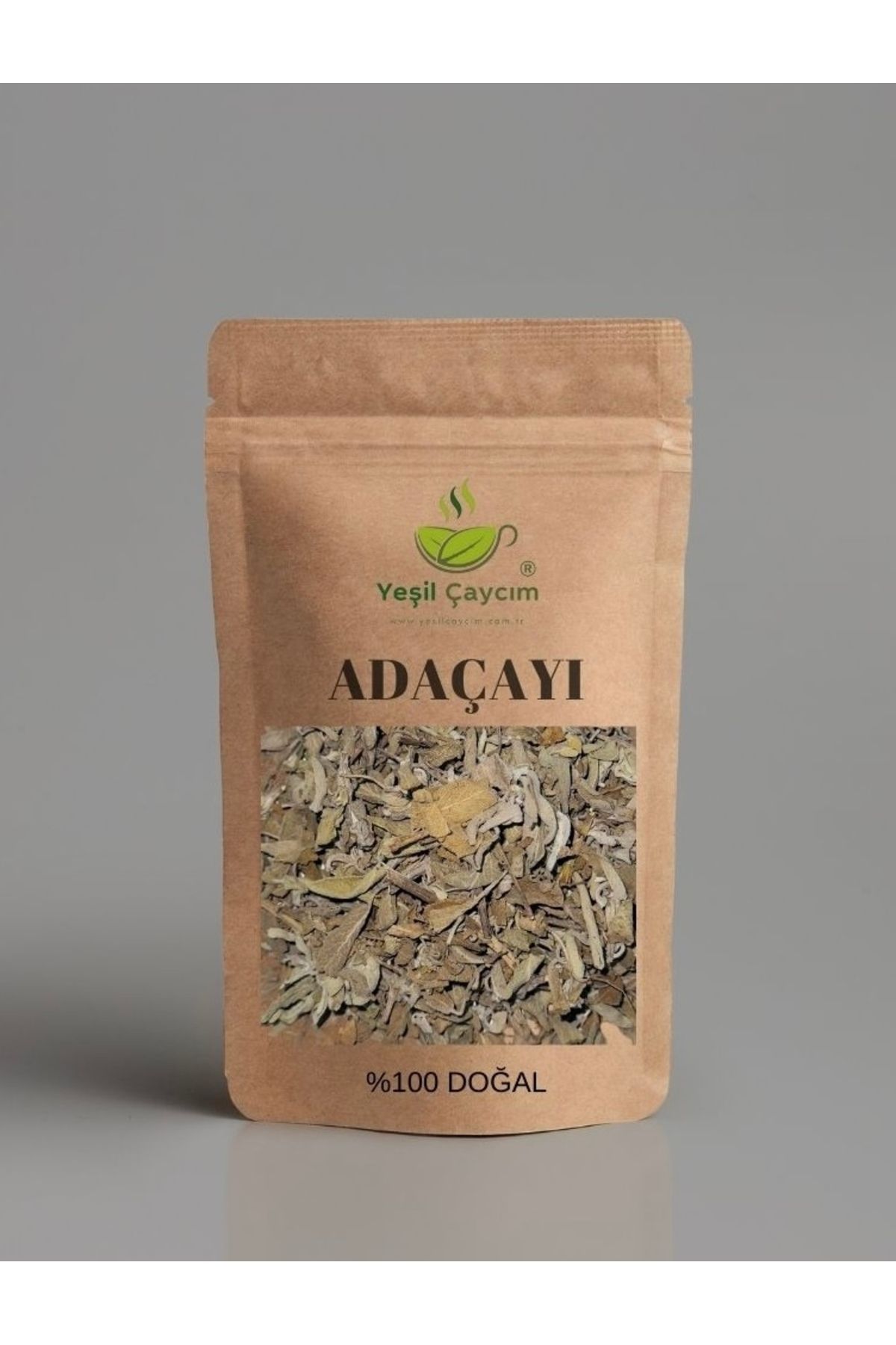 yeşil çaycım Adaçayı,  %100 Doğal, El Yapımı, 25 Gr.