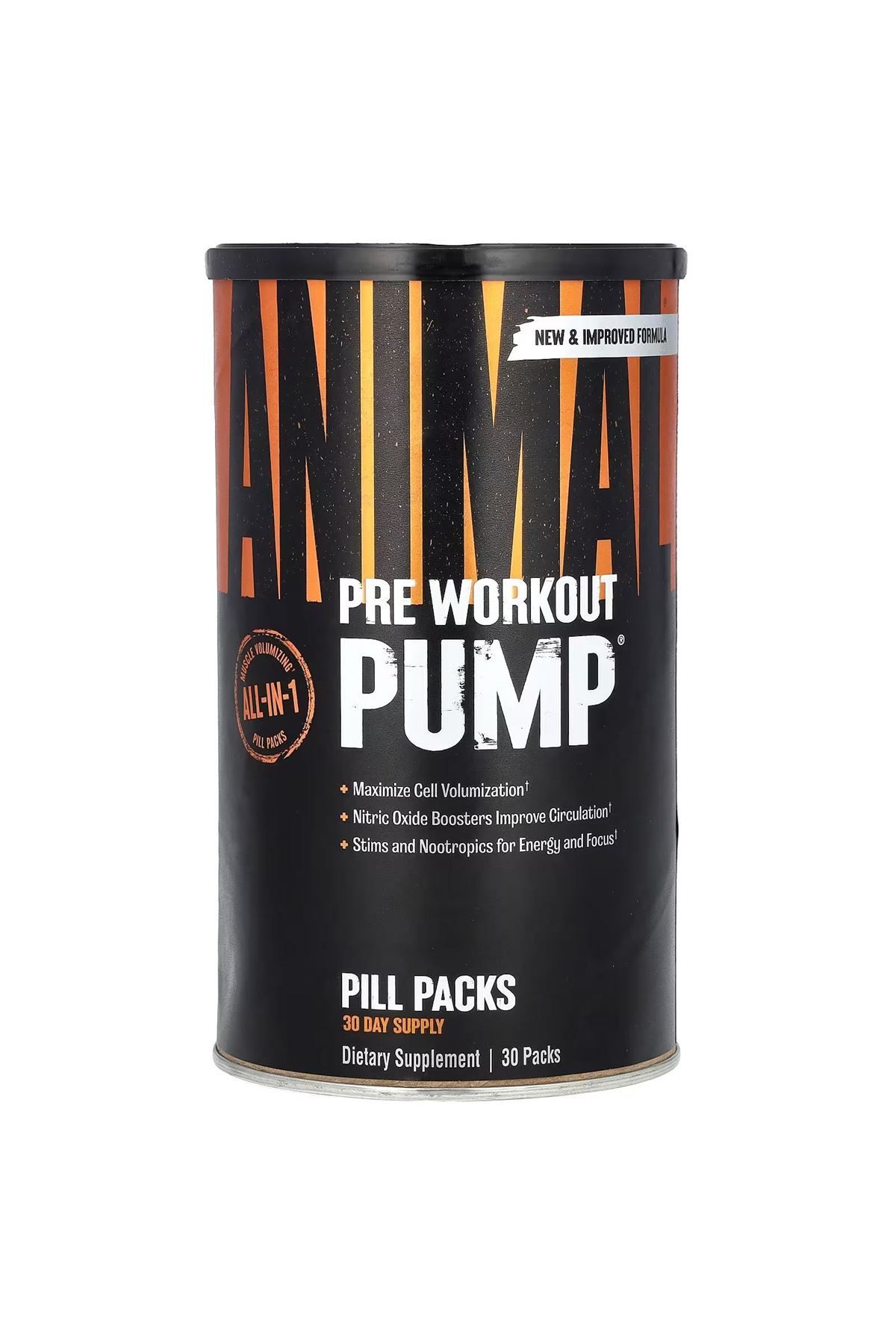 Universal Nutrition Animal Pre Workout Pump 30 Paket Usa Version