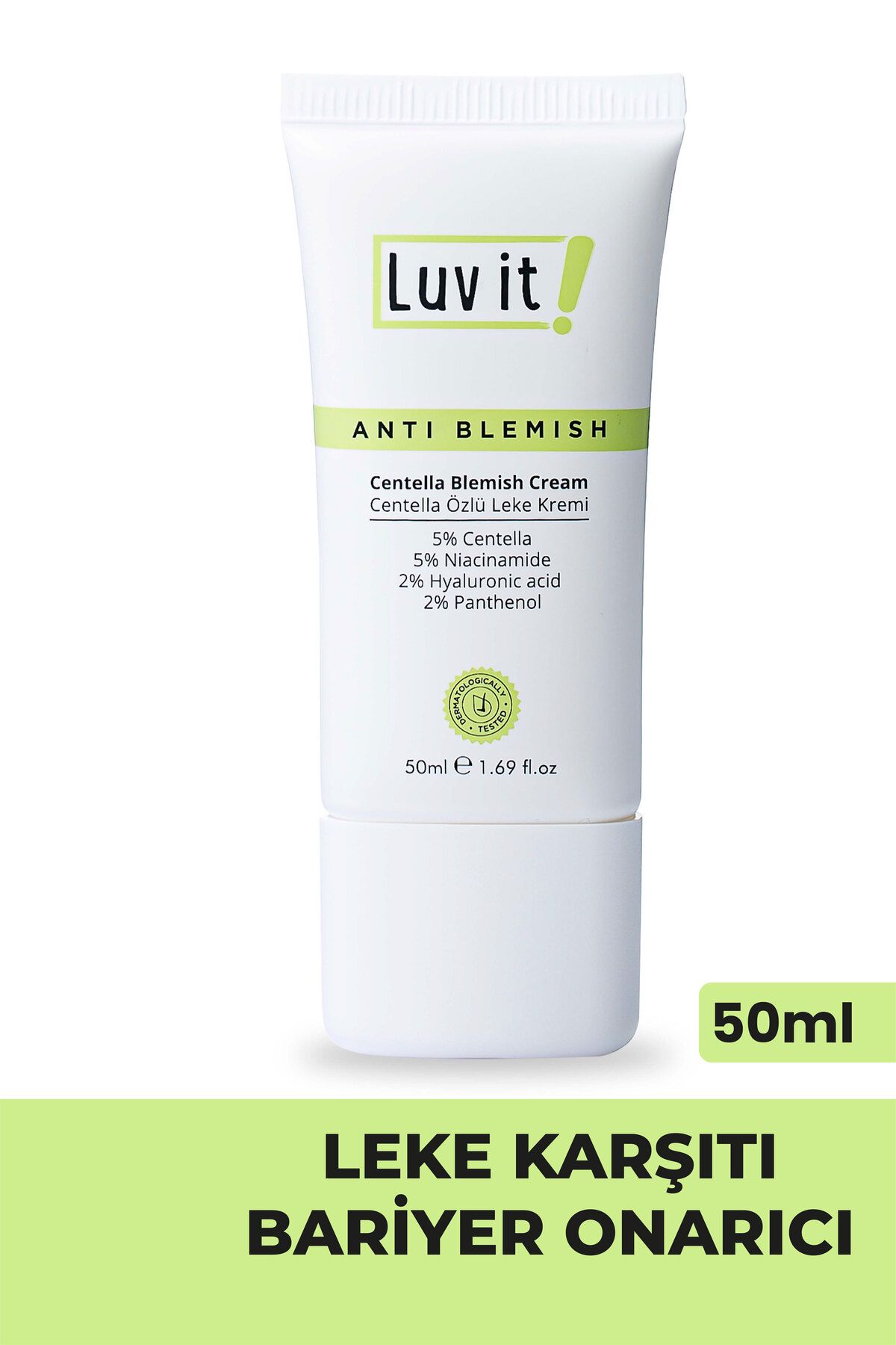 Luv it! Centella Özlü Leke Karşıtı Nemlendirici Krem 50 Ml-1