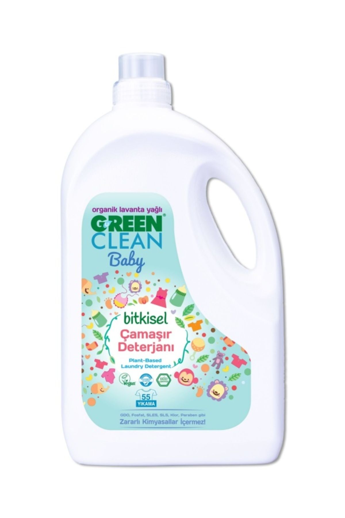 Green Clean Bitkisel Çamaşır Deterjanı 2750ml