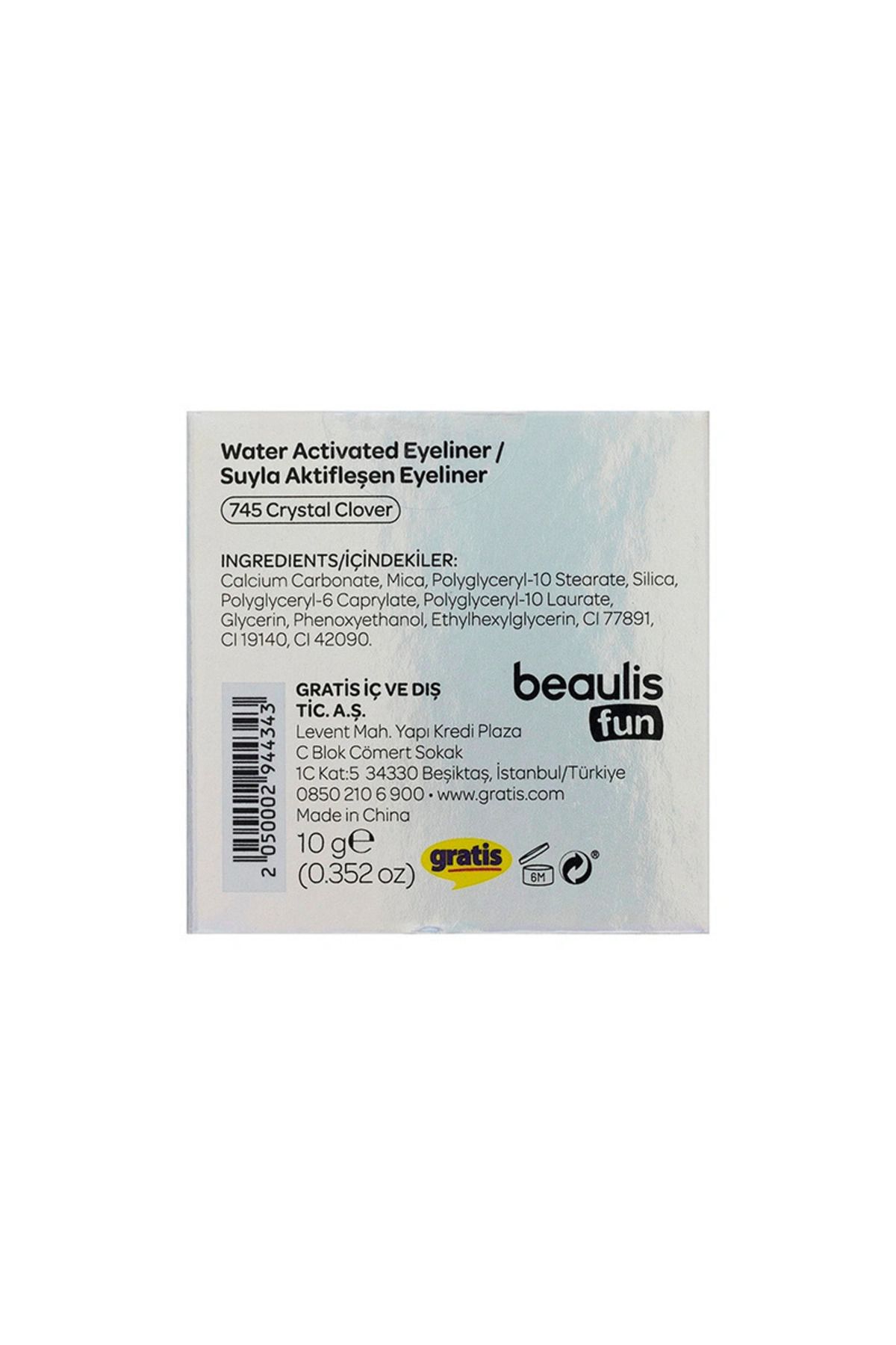 beaulis-Rainbow Liner Water Activated Eyeliner - 745 Crystal Clover 4