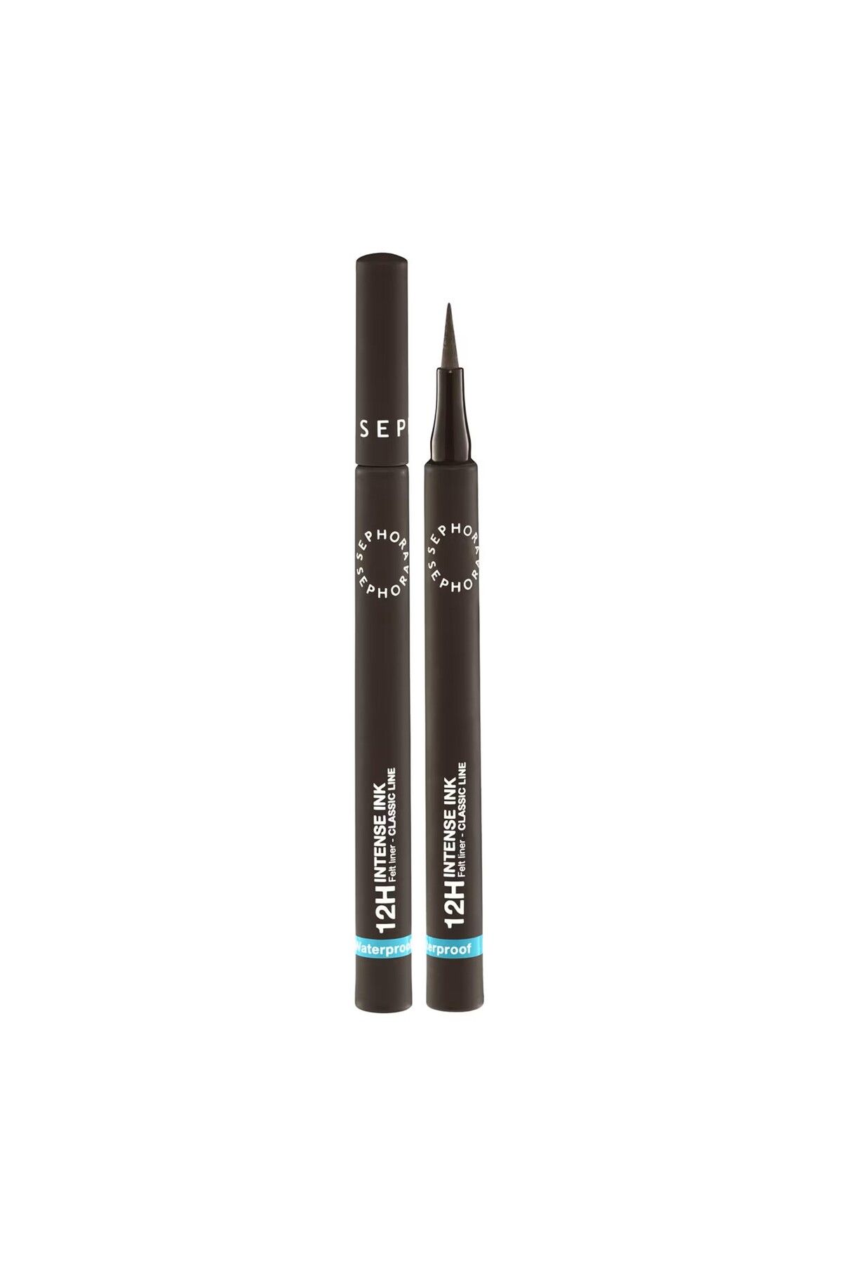 SEPHORA COLLECTION 12H Intense Ink Felt Liner Classic Line-Uzun Süre Kalıcı Yoğun Pigmentli Mat Bitişli Eyeliner 1G