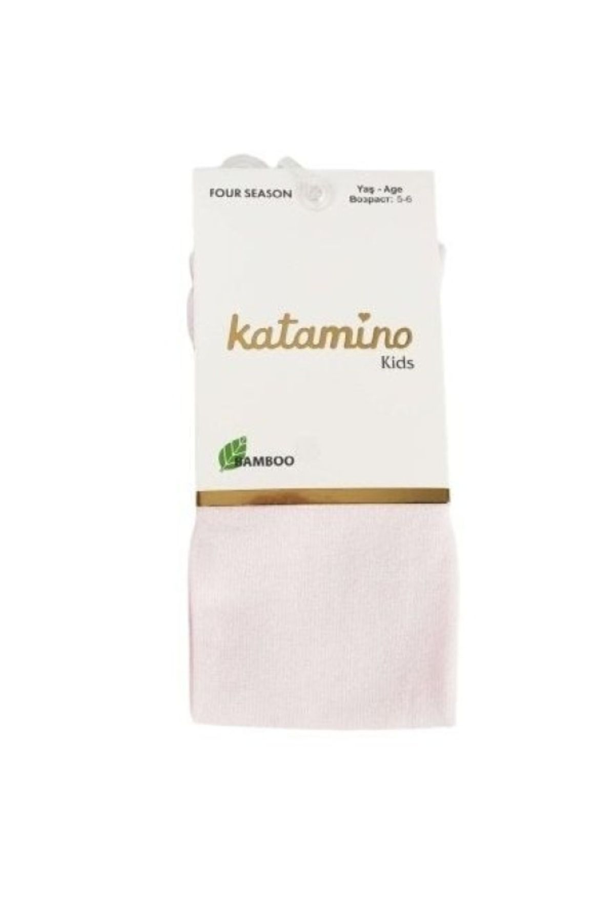 Katamino Mirabel Kız Bambu Külotlu Çorap K30207 Pudra