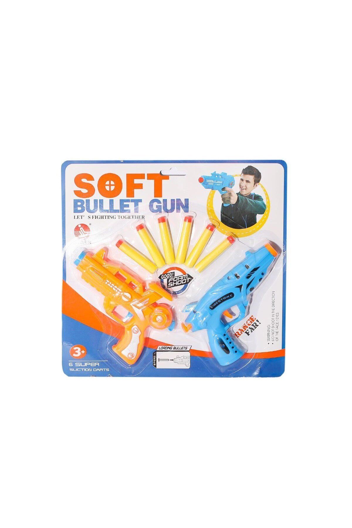 BİRLİK TOYS 8008B 2Lİ SOFT TABANCA SETİ