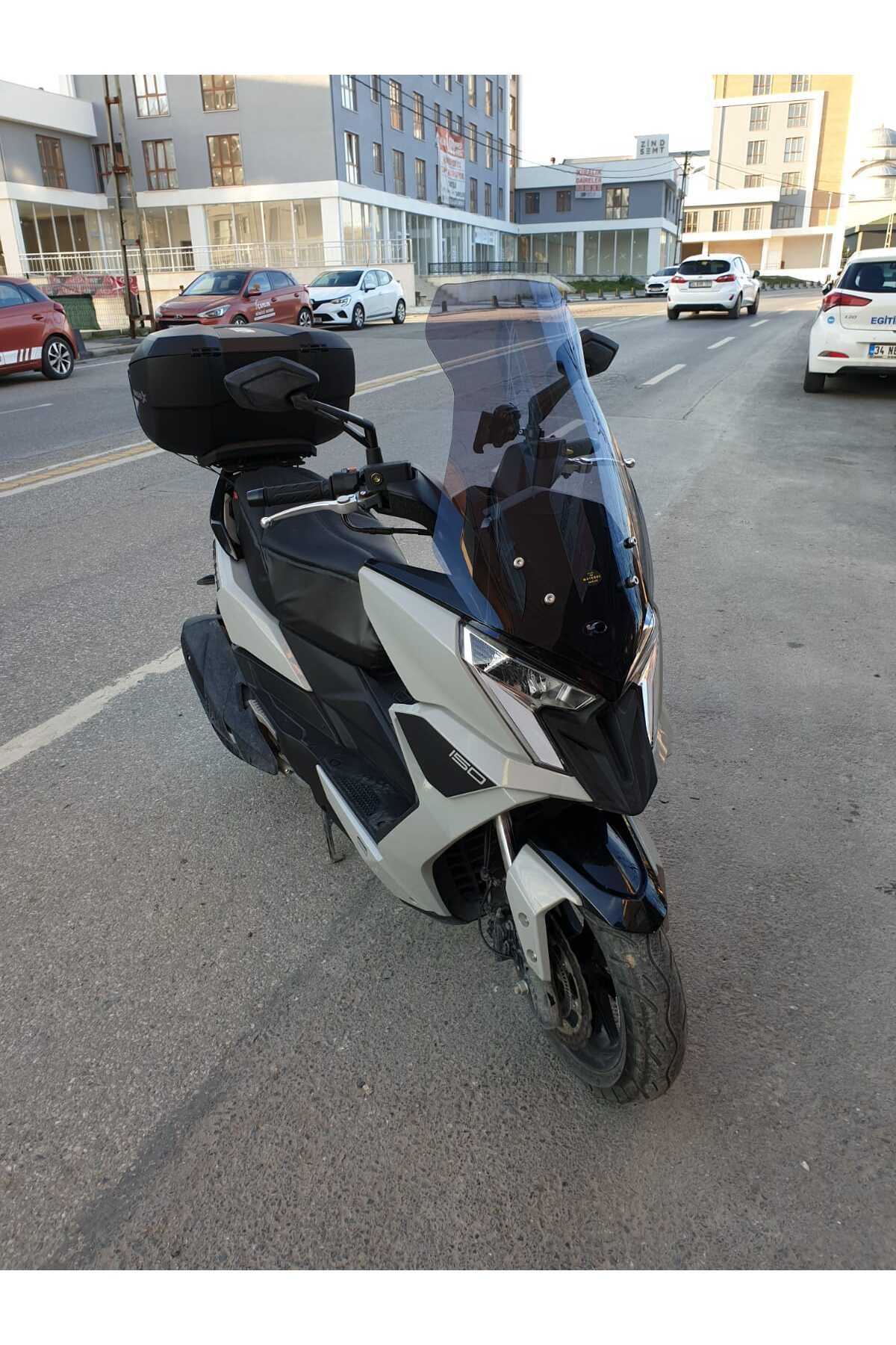 Kymco Dink R 150 Siperlik Ön Cam 2023-2025 Model 68cm Füme Renkli 4mm