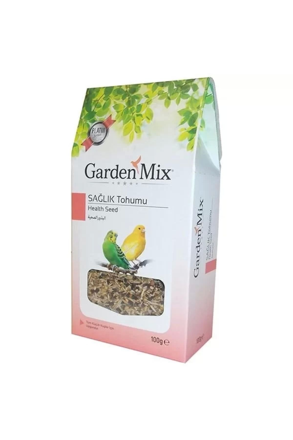 GLIMMERY Garden Mix Platin Sağlık Kuş Tohumu 100 Gr