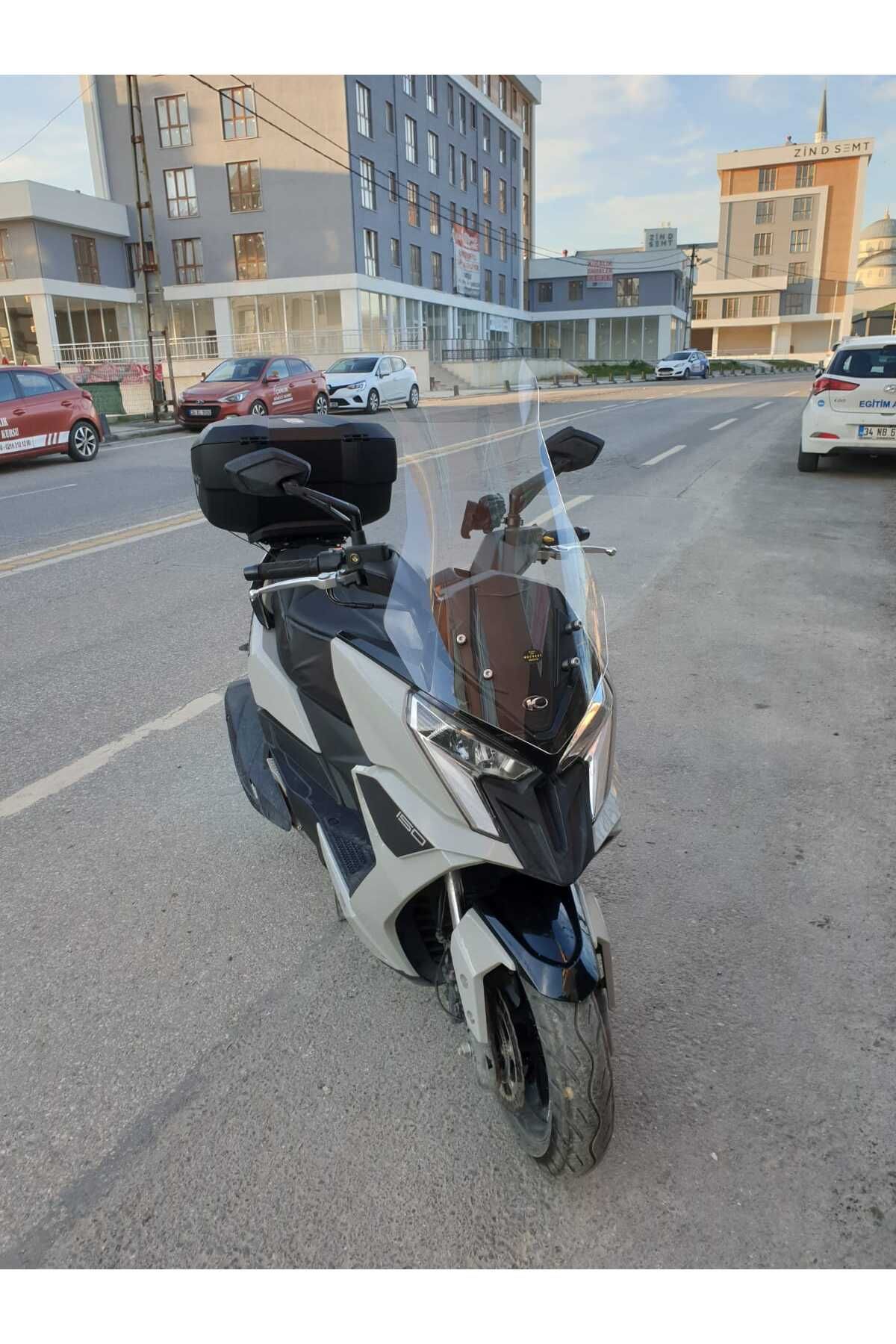 Kymco Dink R 150 Siperlik Ön Cam 2023-2025 Model 77cm Şeffaf Renkli 4mm