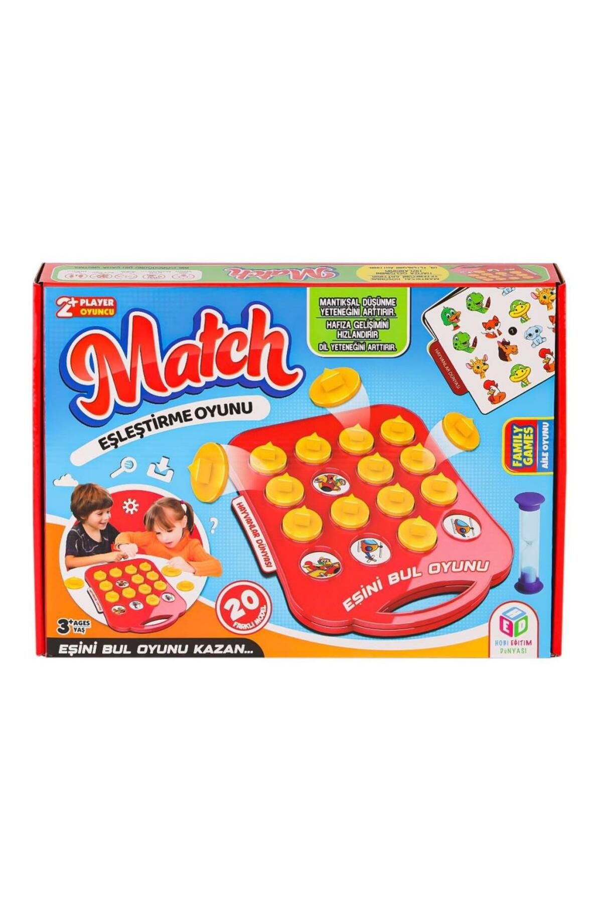 NEZADE STORE 729 Match Eşleştirme Oyunu -Hobi Oyuncak