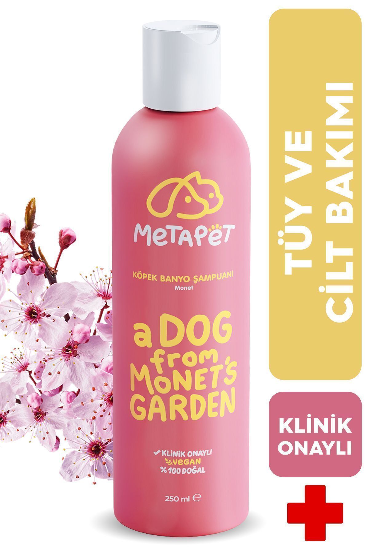 Metapet Tüy Sağlığı Için Köpek Şampuanı, Hassas Ciltli Yavrulara Uygun - Doğal - Organik - 250 ml