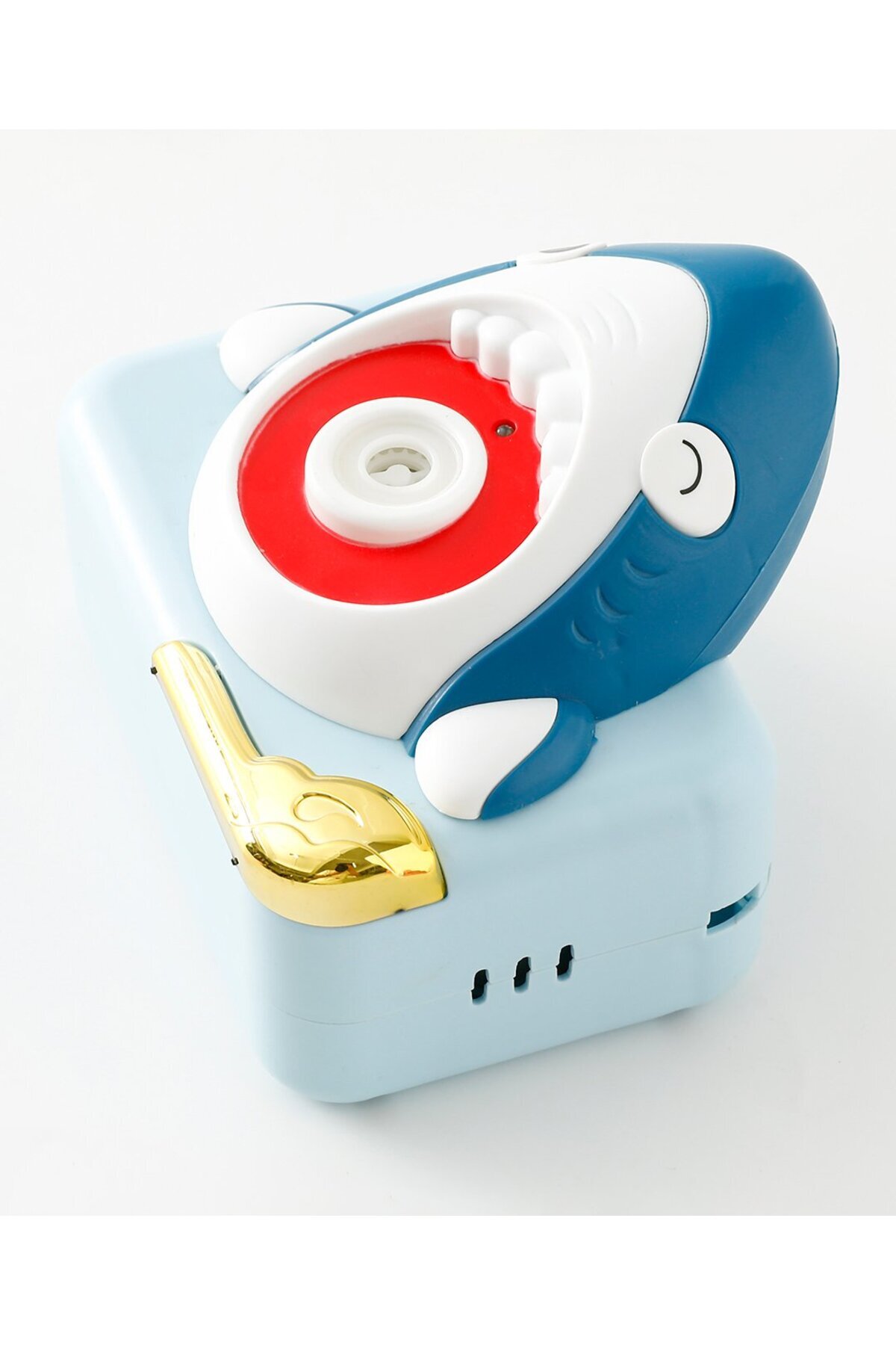 Fab N Funky-Shark Bubble Boxed Machine, Whimsical Design, Playful Atmosphere, Easy to Carry, 3 Months+,Orange 8