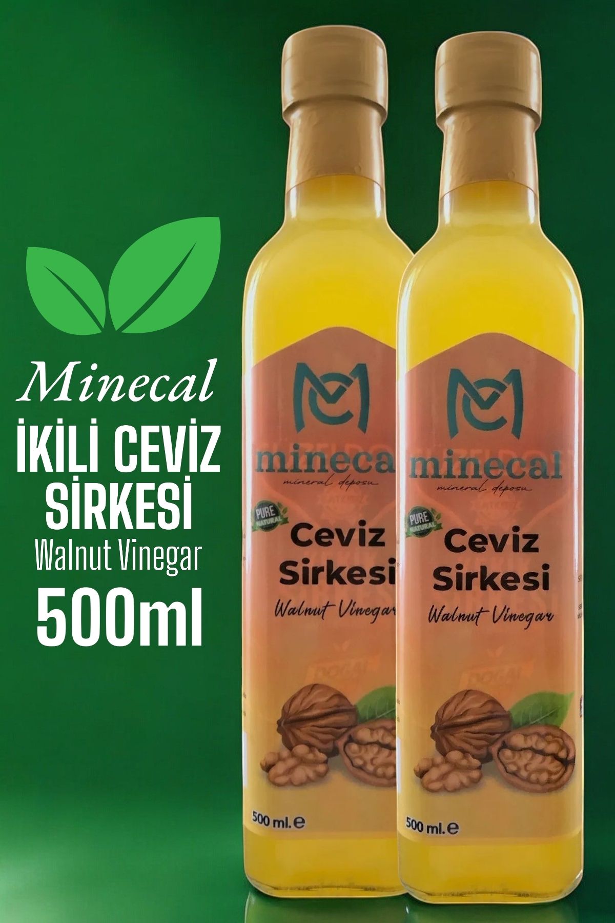 Minecal İkili Ceviz Sirkesi