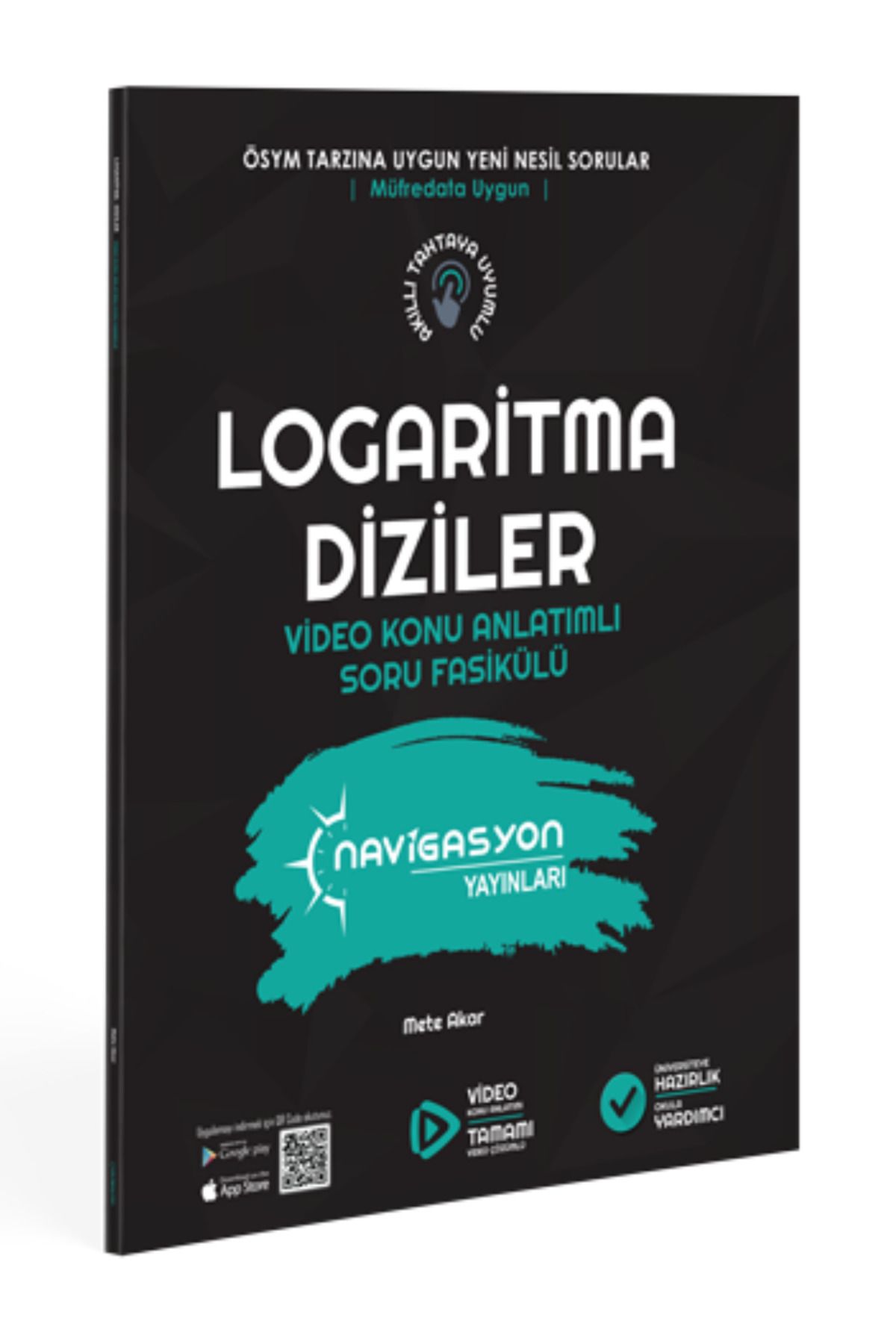 Navigasyon yayınları LOGARİTMA ve DİZİLER Konu Anlatımlı Soru Fasikülü (MEB Müfredatına Uygun-ÖSYM AYARINDA) Mavi Serisi