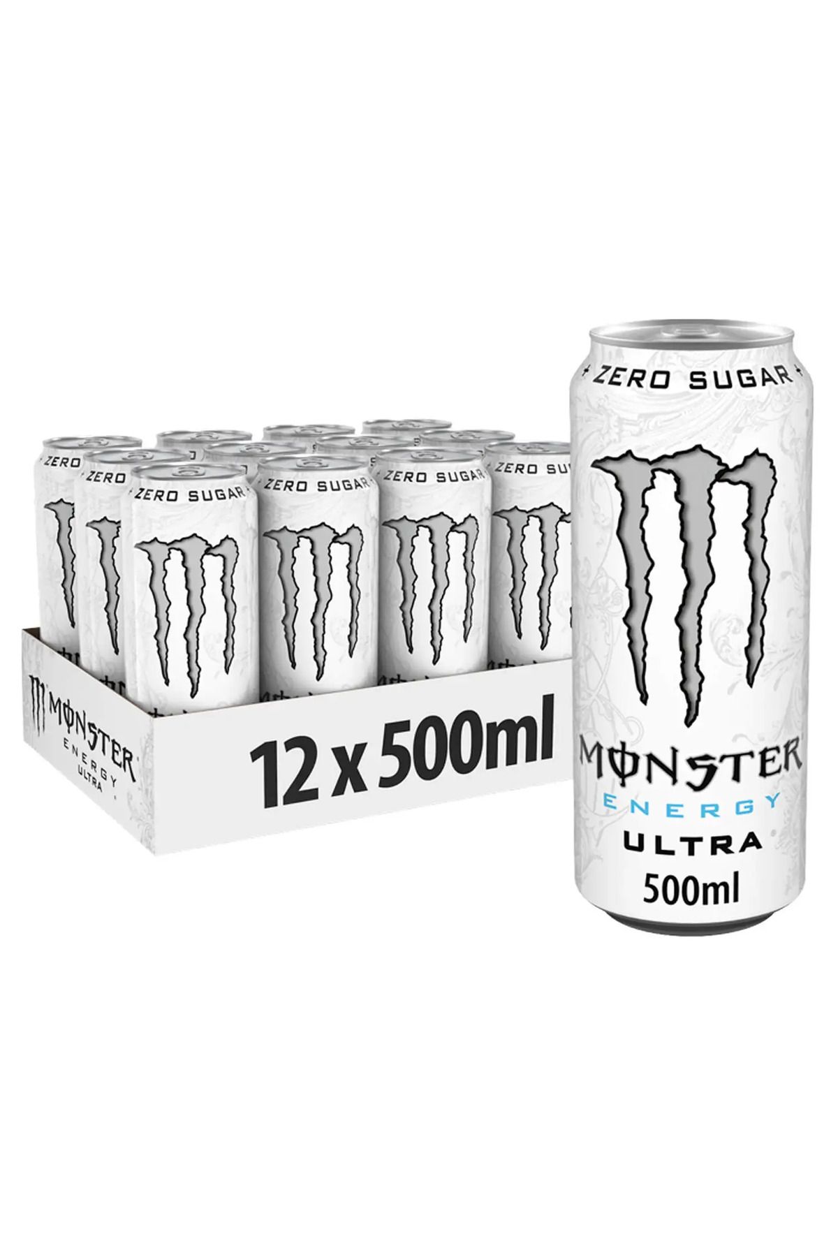 MONSTER Energy Şekersiz Enerji İçeceği 500 Ml X 12 Adet