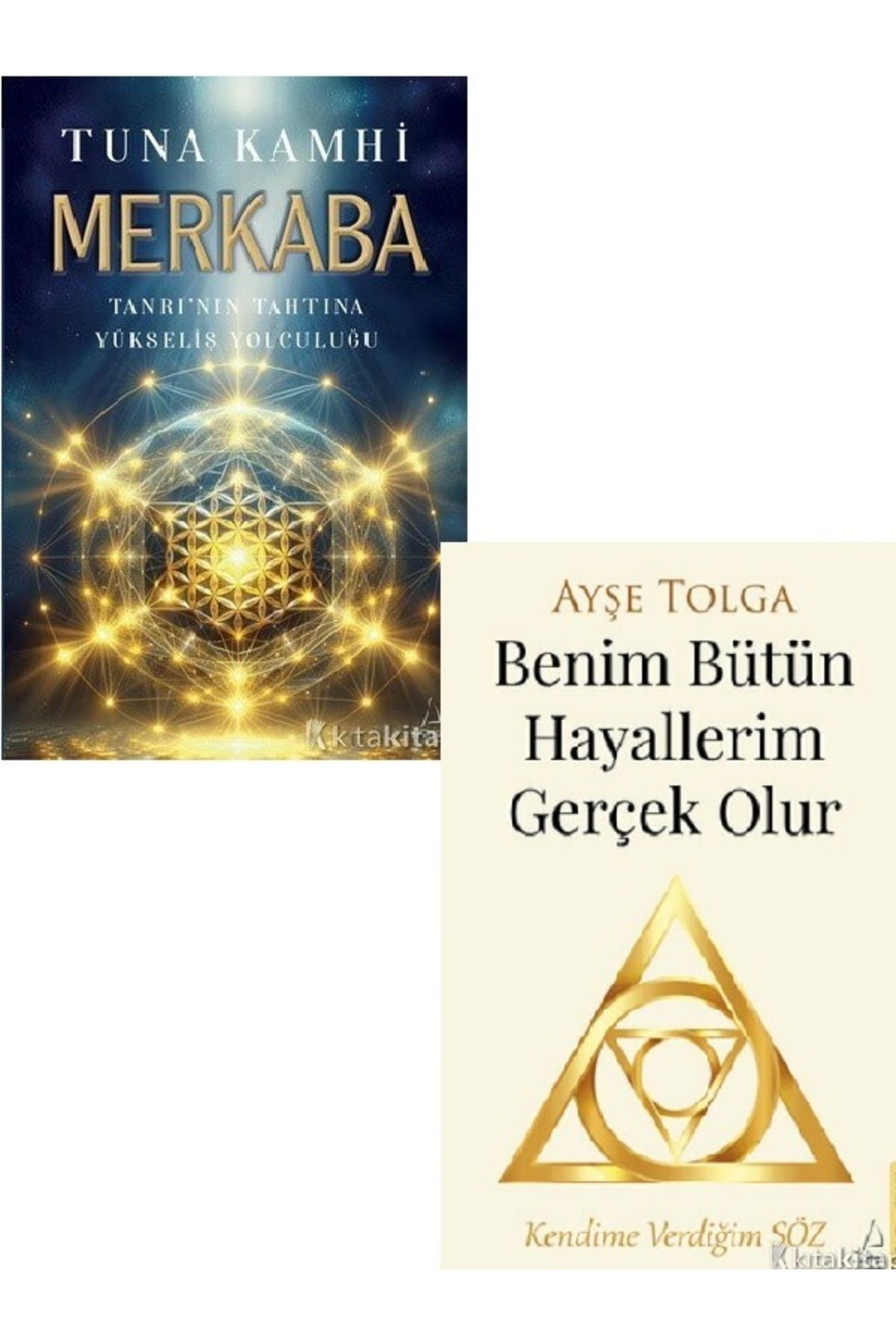 Destek Yayınları Merkaba - Benim Bütün Hayallerim Gerçek Olur-Ayşe Tolga-Tuna Kamhi 2 KİTAP SET (ÜCRETSİZ KARGO)