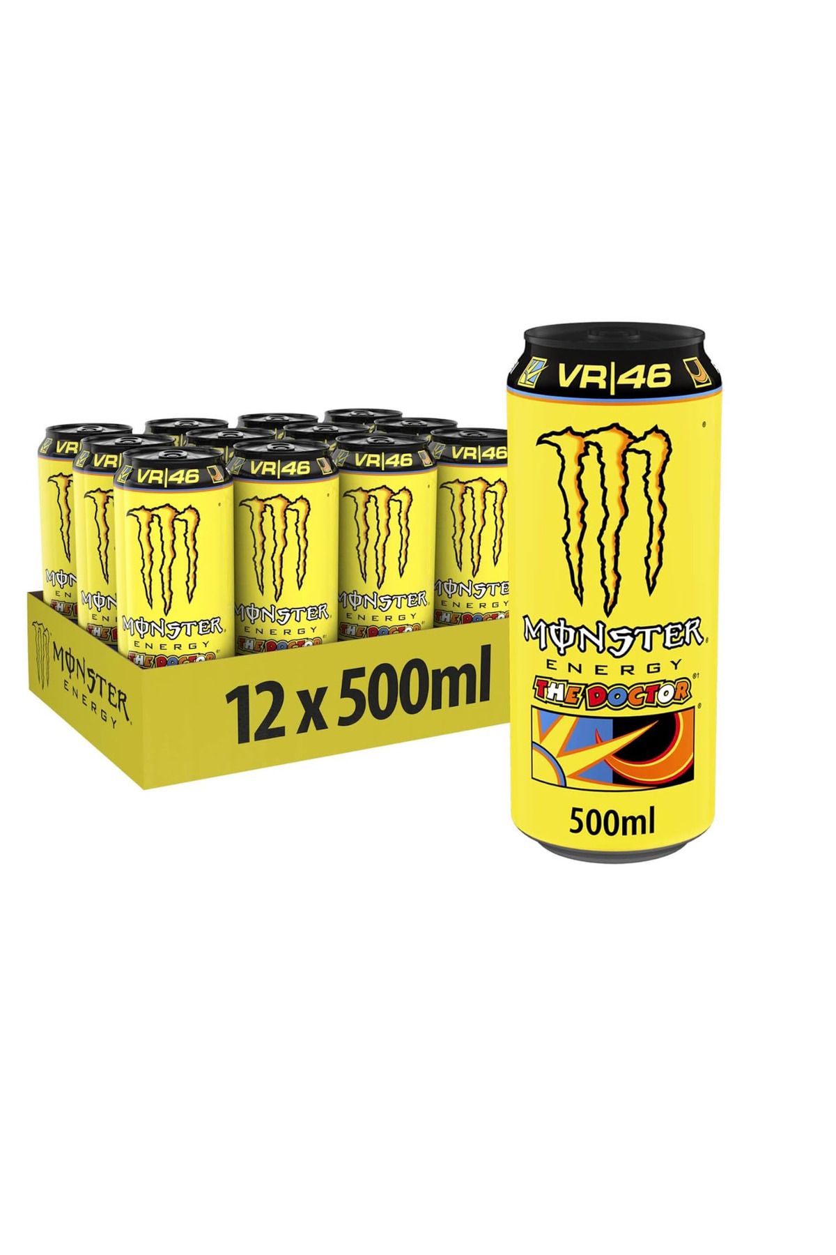 MONSTER Energy V46 The Doctor Enerji İçeceği 500 Ml X 12 Adet