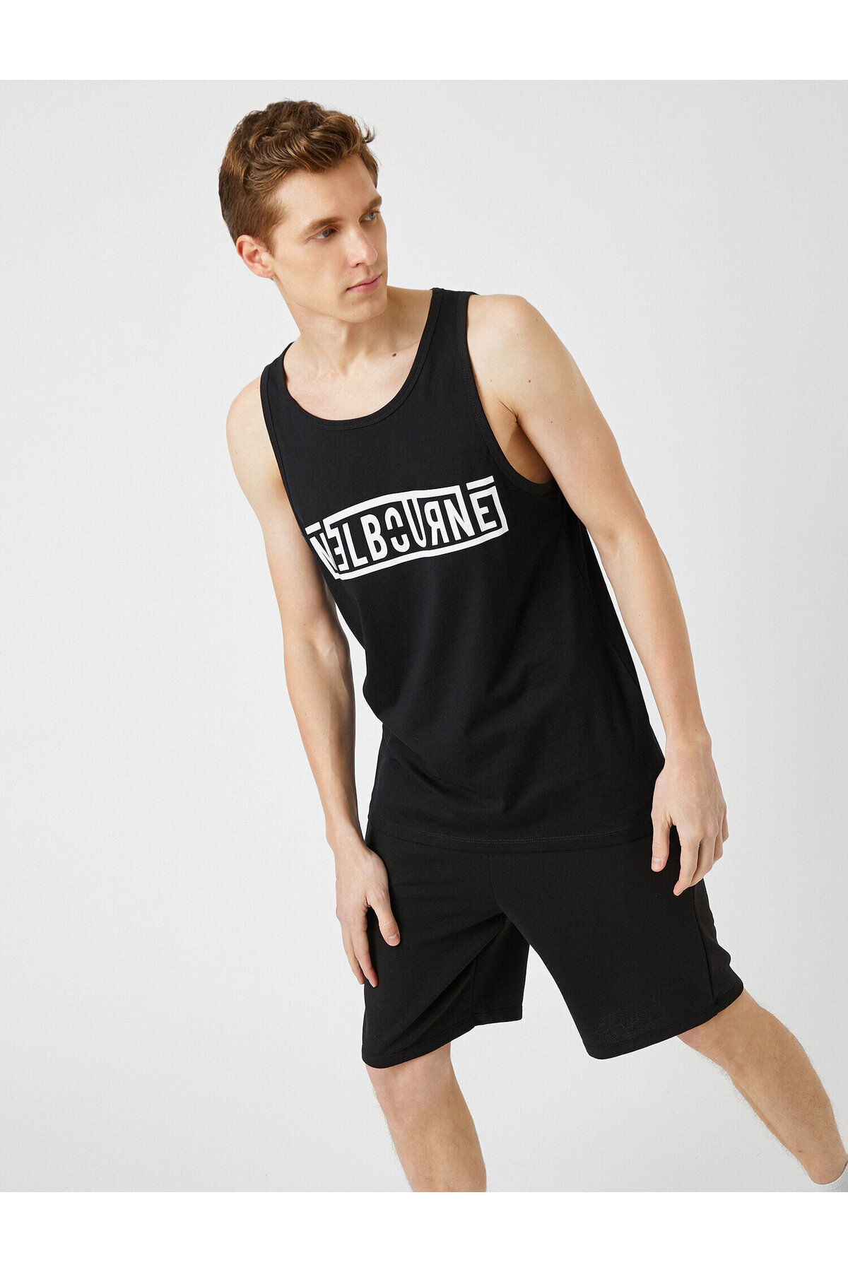 کوتون تی‌شرت آستین کوتاه طرح ملبورن