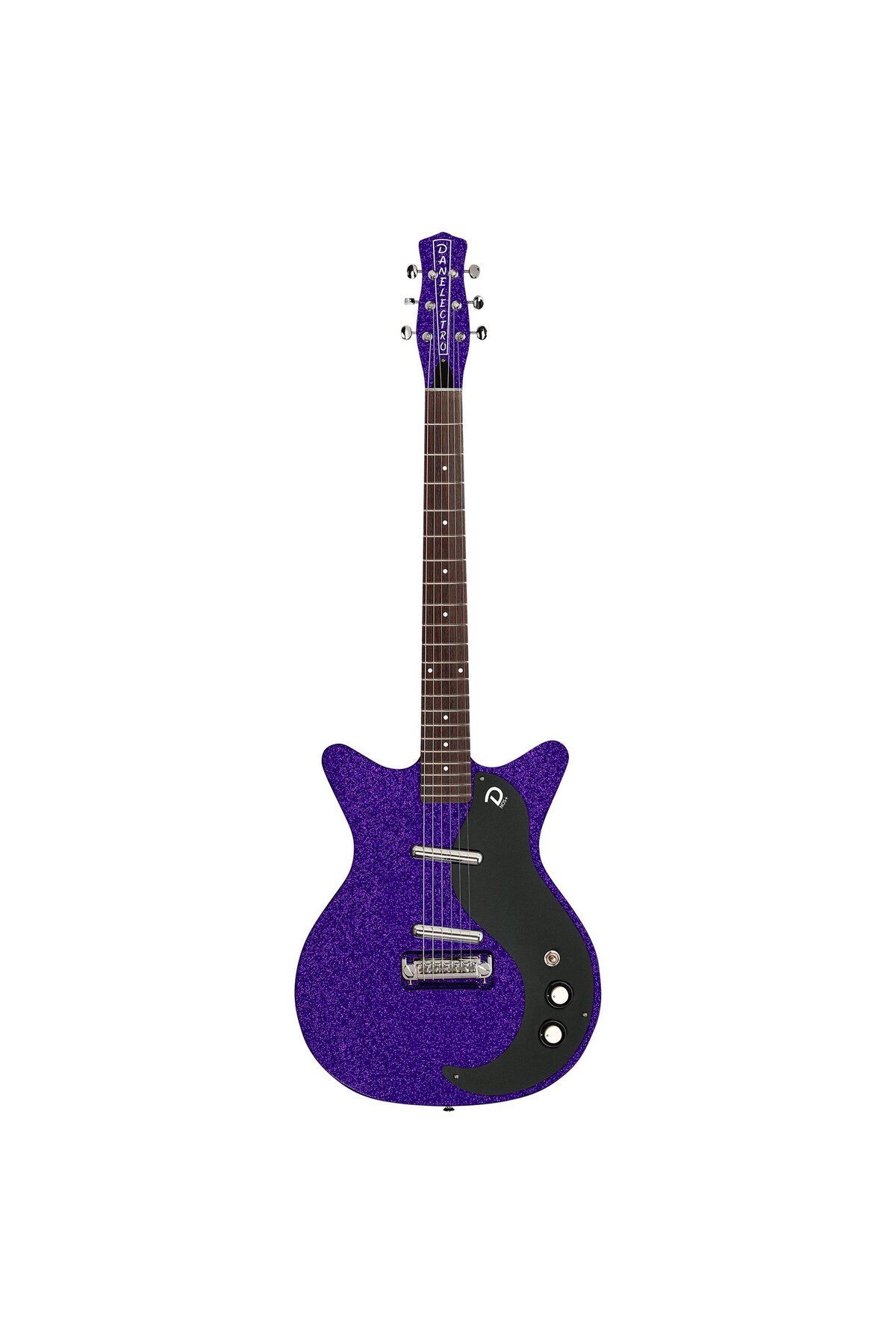 DANELECTRO BO59PRPMF Blackout 59 Elektro Gitar Purple Metalflake