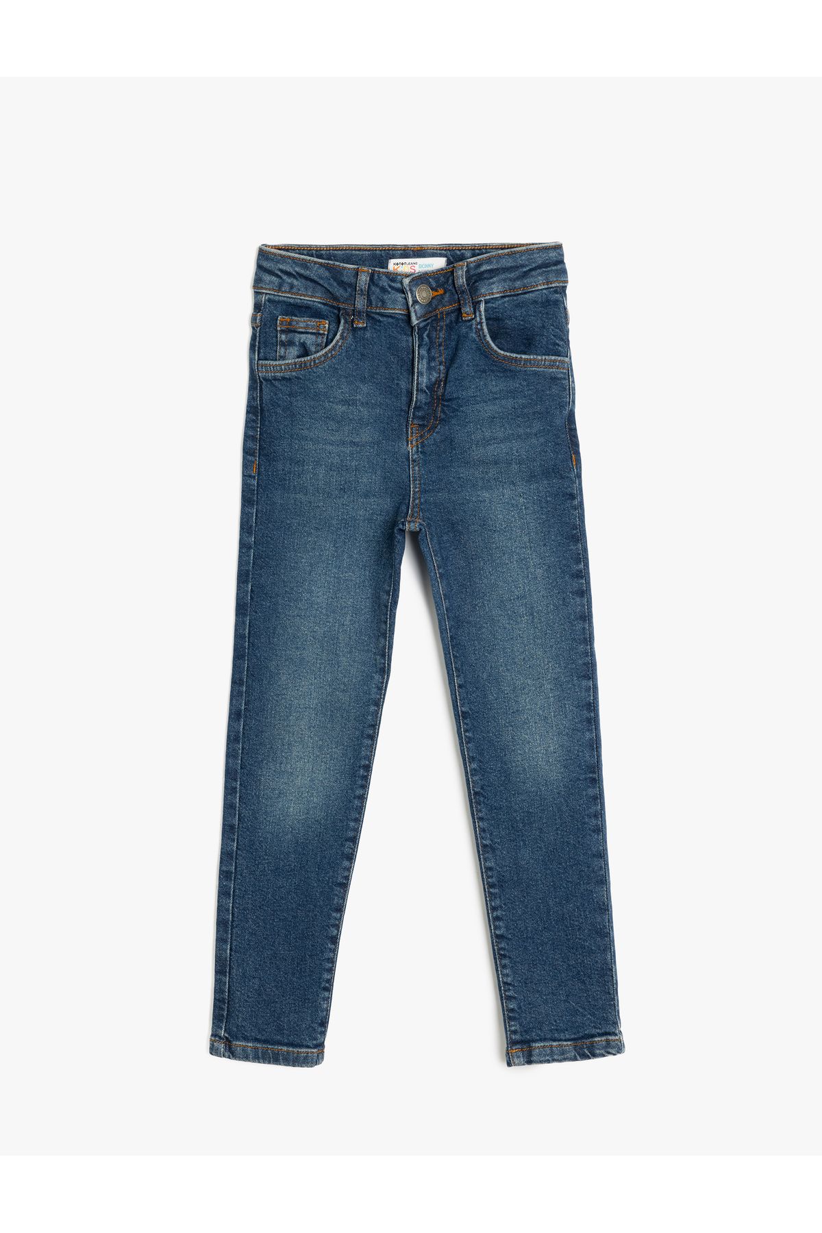 Pamuklu Cep Detaylı Denim Pantolon - Skinny Jean