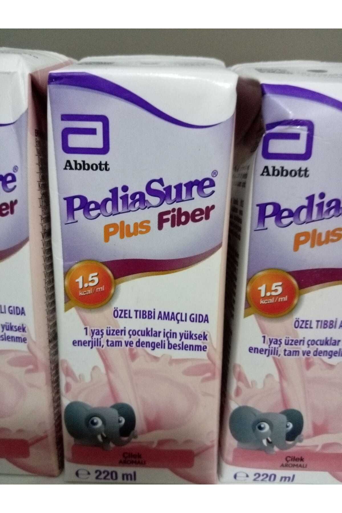 Pediasure plus fiber çilekli 28 adet kolide