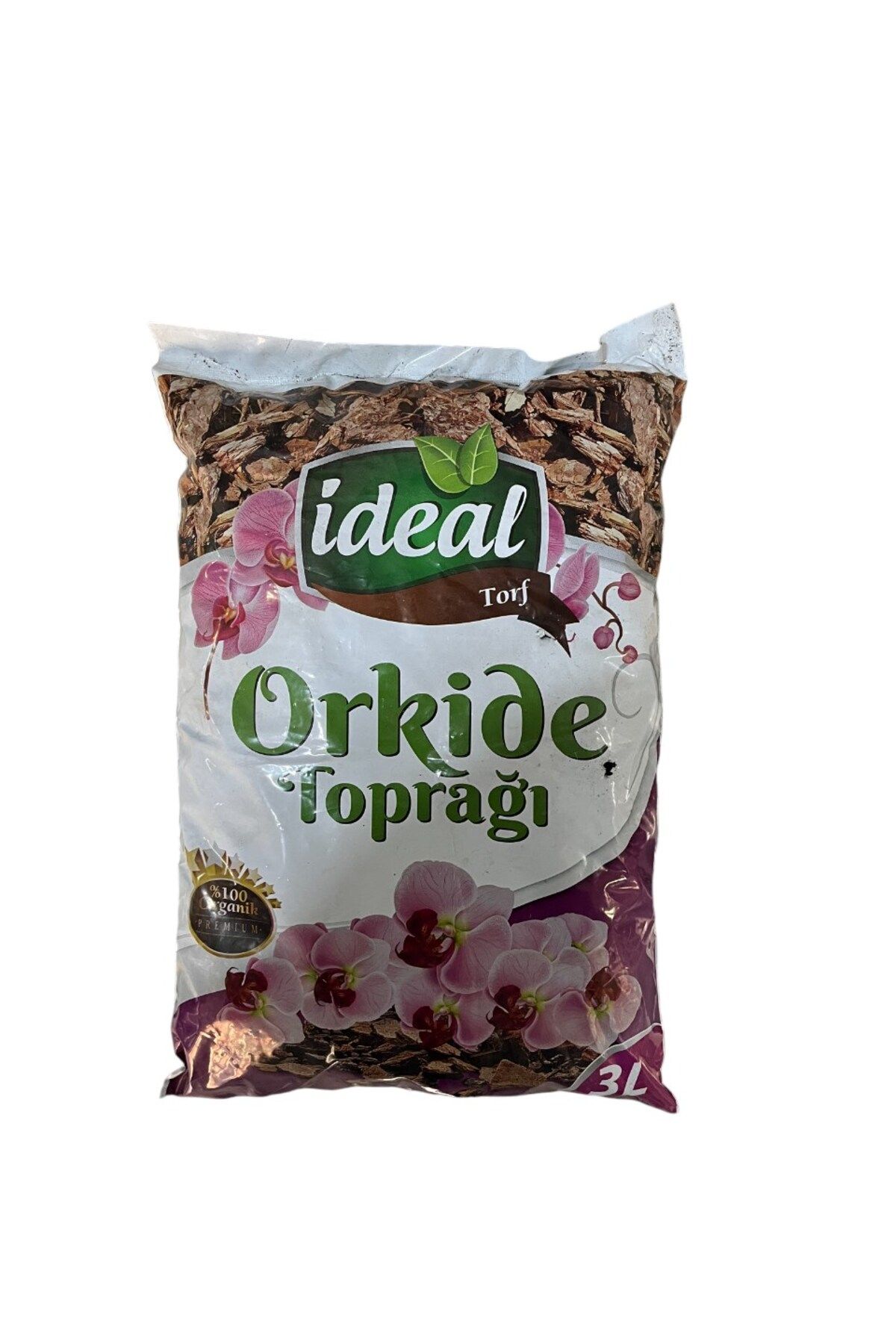 YorulmazAmbalaj İdeal Torf Orkide Toprağı  3 Litre  Vitaminli Orkide Toprağı