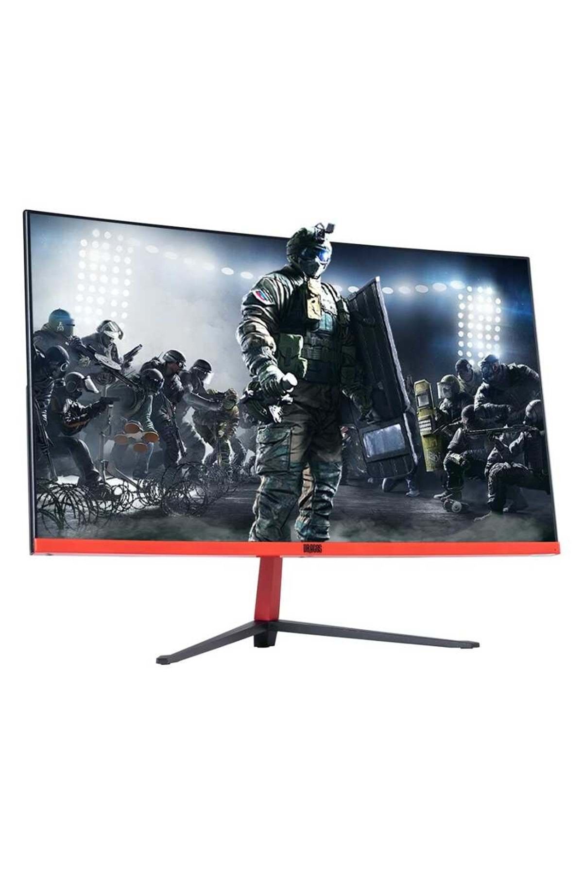 TURBOX -23.6"FHD 1ms 165Hz Hdmi Dp 1920x1080 23.6 inç Curved Monitör R3000 Multimedia Hoparlör