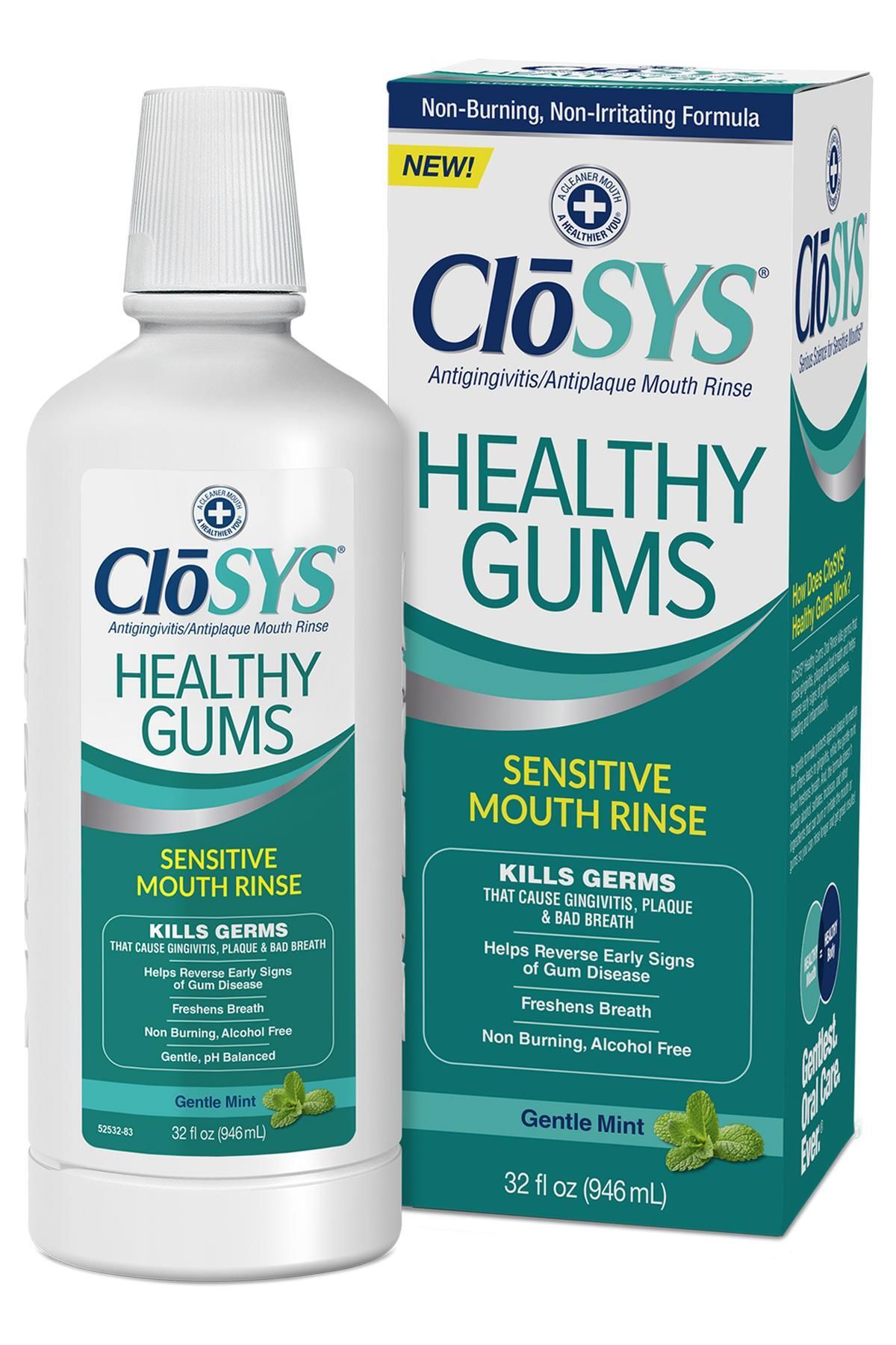 Closys Healthy Gums Sensitive Ağız Çalkalama Suyu 946ML