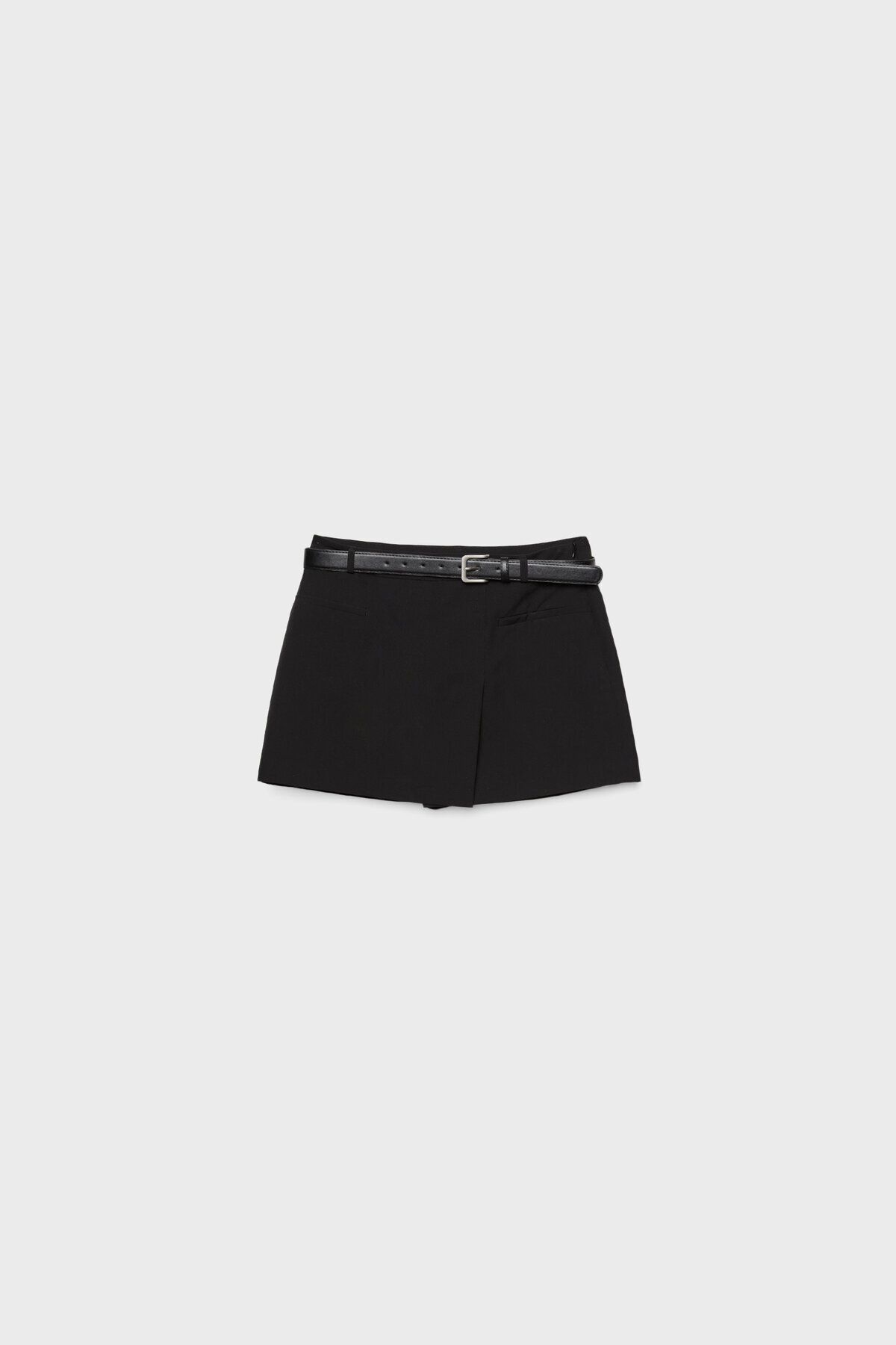 Stradivarius-Crossover skort with belt 5