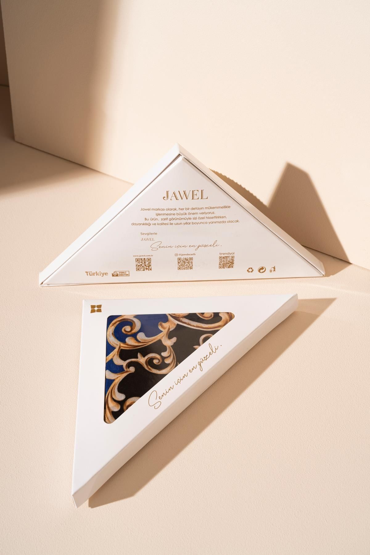 روسری زنانه نرم لسمیرا اورجینال JAWEL