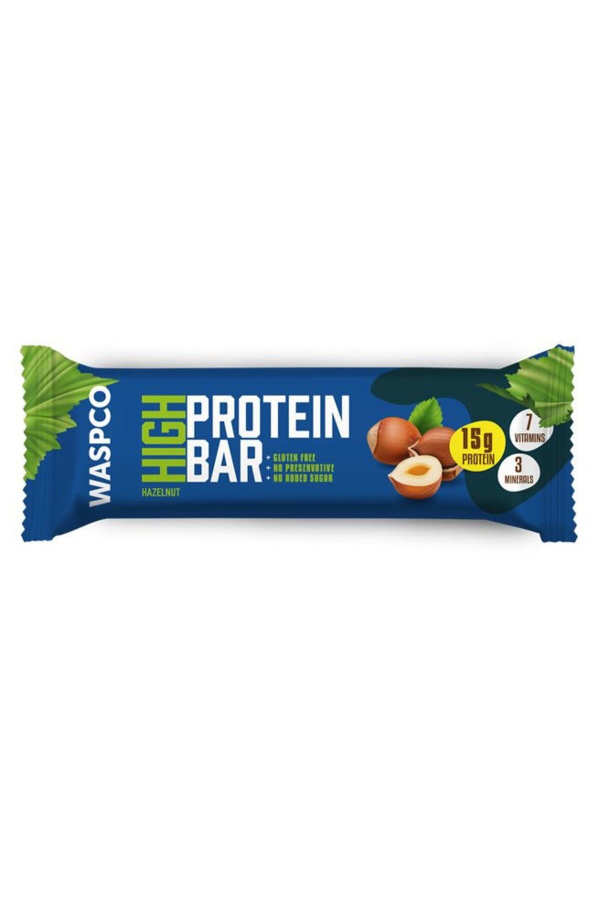 Waspco Fındıklı Yüksek Protein Bar 50 gr