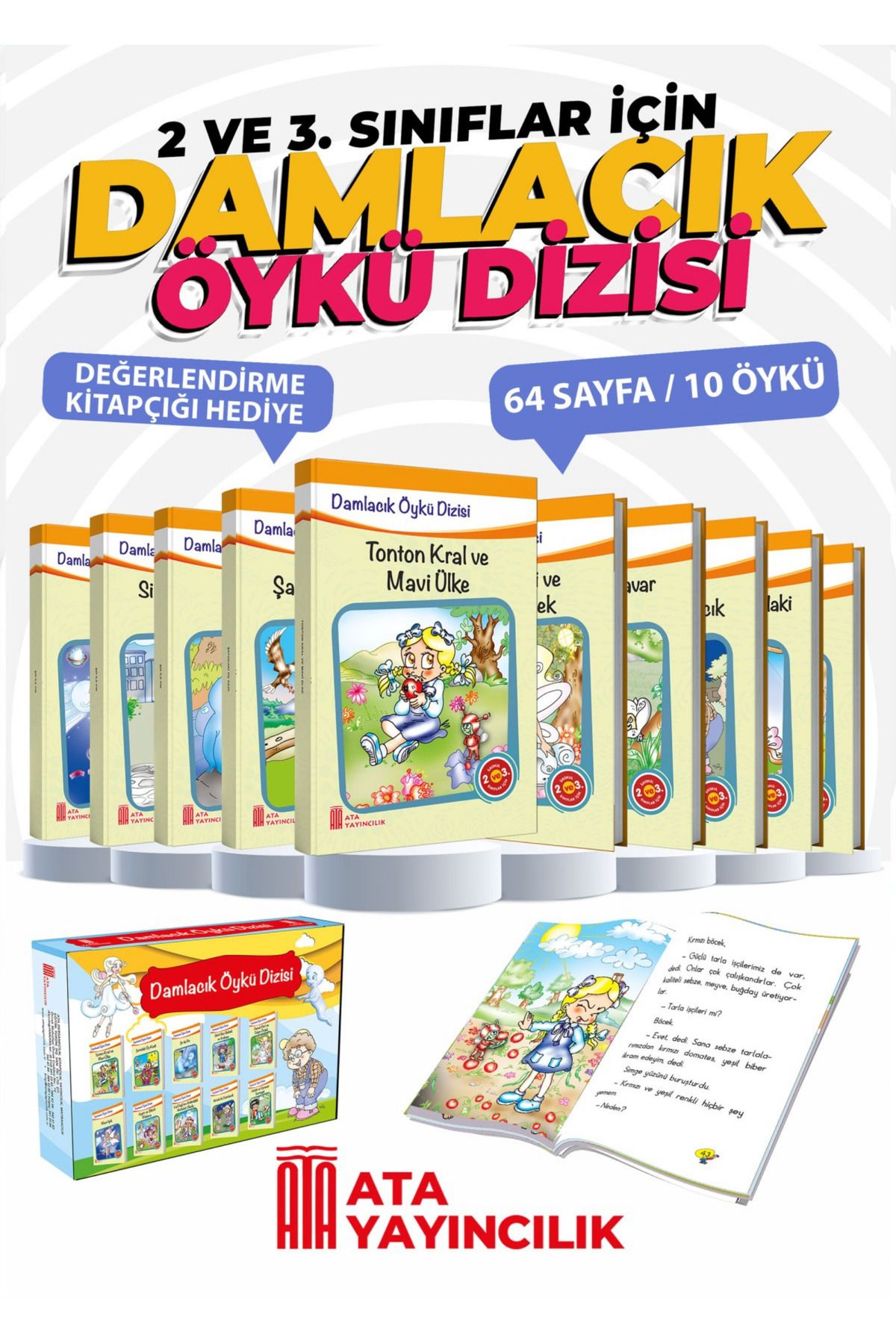 Ata Yayıncılık Damlacık Öykü Dizisi (2 ve 3. Sınıflar)