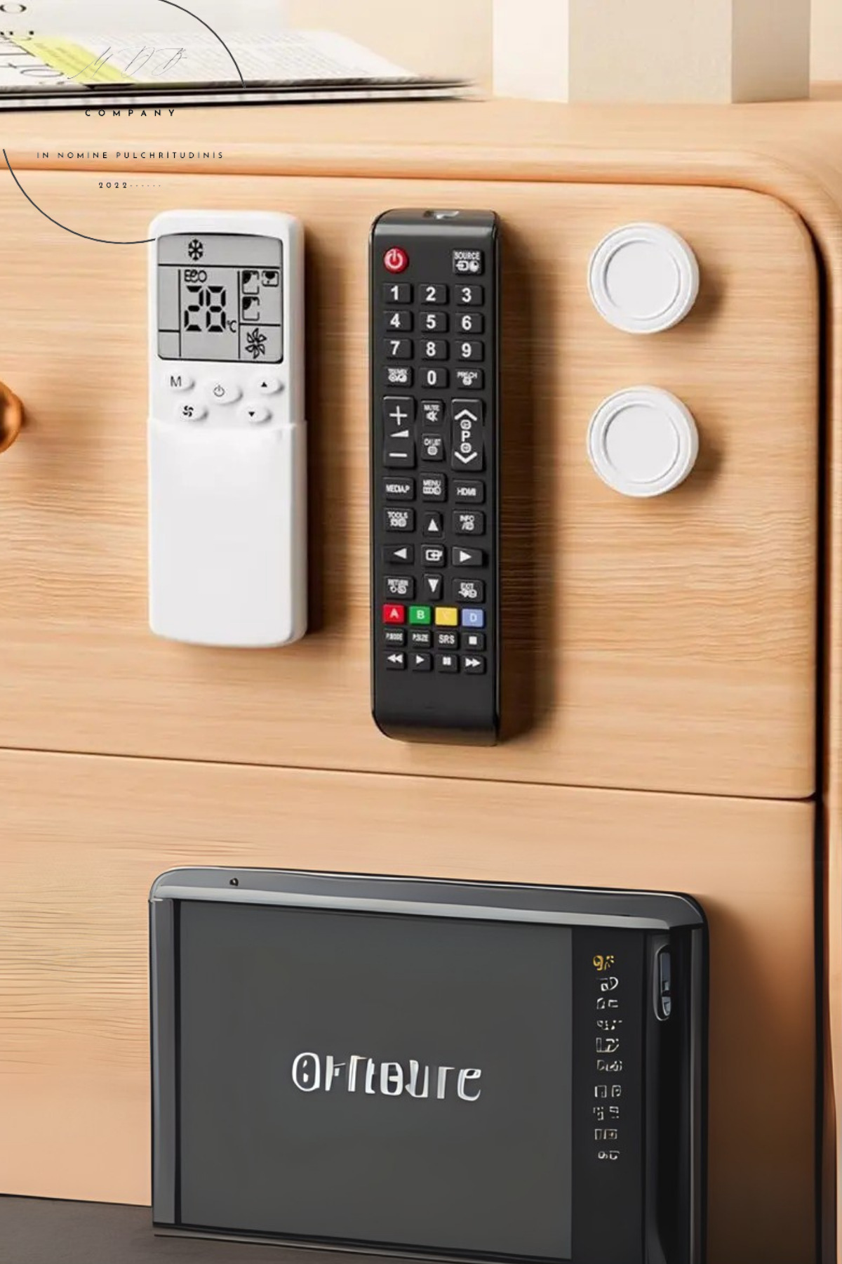 FORSEİ LUCA Pratik Mıknatıslı Çok Amaçlı Kumanda Telefon Tutucu 2 ADET