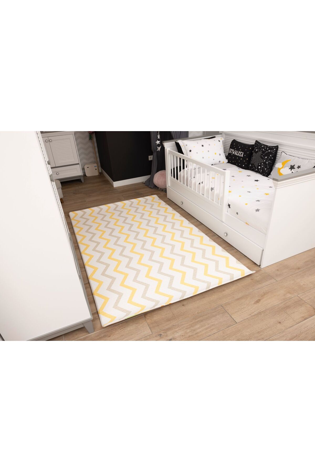 OGGİA Tiny Hens Premium Oyun Matı 140x230cm | 15mm | Darbe Emici, Isı Yalıtımlı, Çift Yönlü Halı fotoğrafı 6 (önizleme)