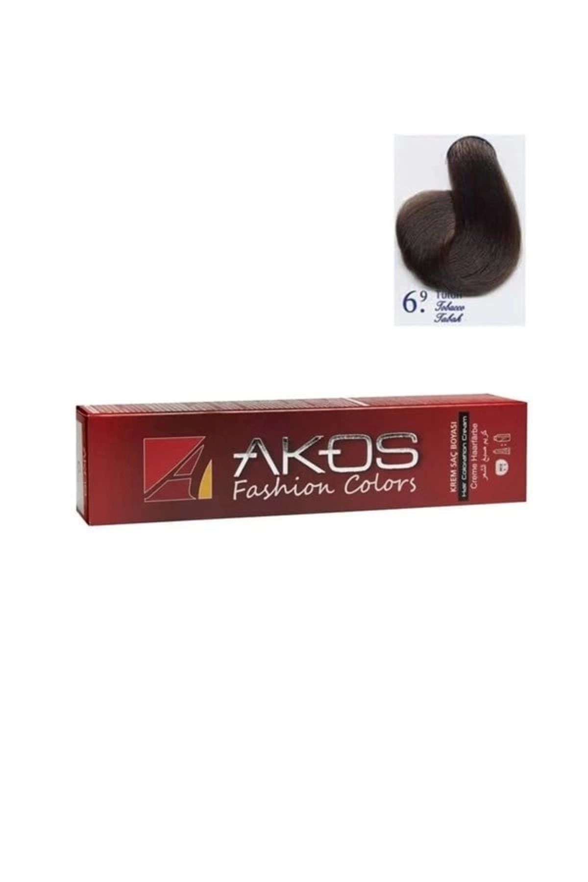 YenisiniAl Akos Kadınlar İçin Tütün Renk 60 Gr Boya No 6.9