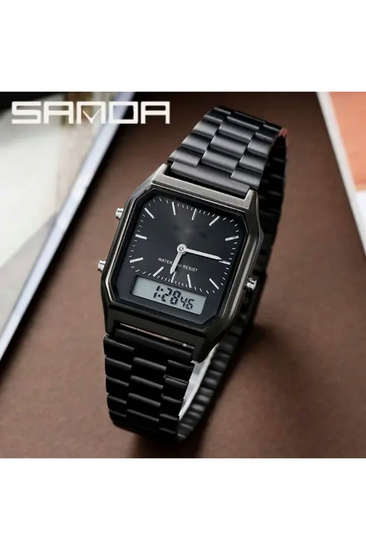 SKMİ-Cainuos Digital and Analog Unisex Wrist Watch 4