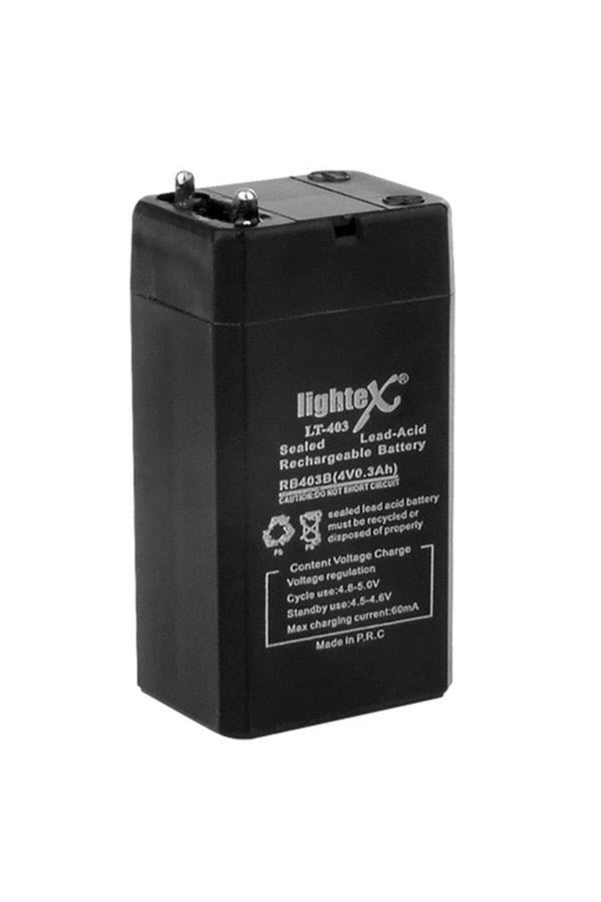 nazeninstoğu Lt-403 4 Volt - 0.3 Amper Akü