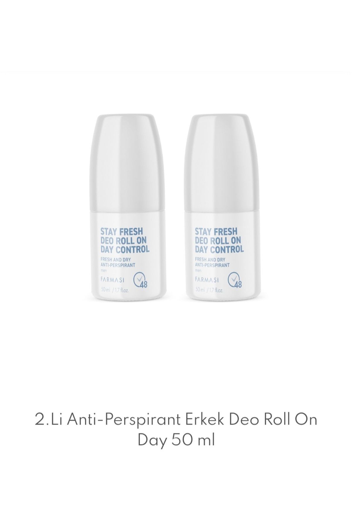 Dr. C. Tuna 2.Li Anti-Perspirant Erkek Deo Roll On Day 50 ml