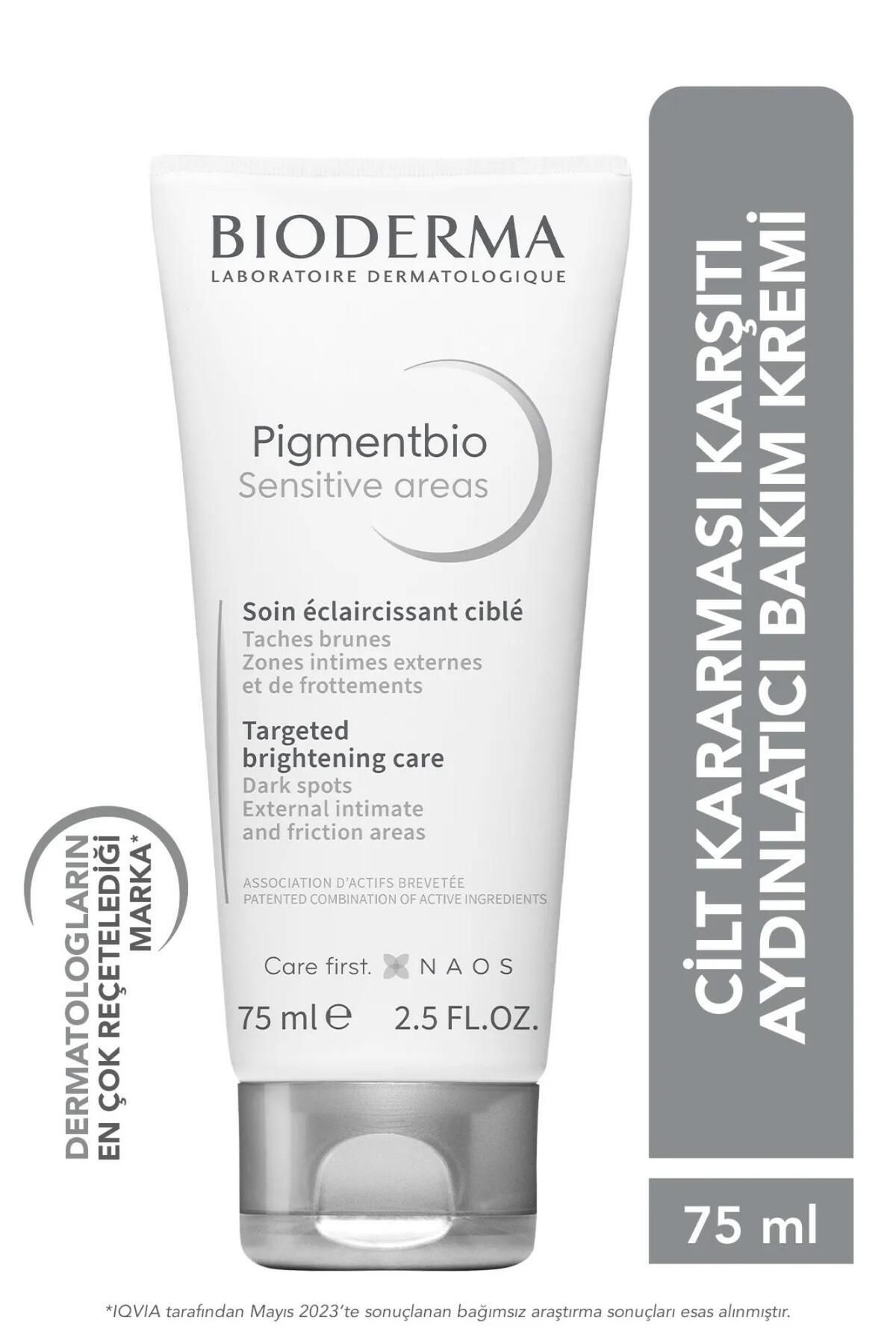 Bioderma Pigmentbio Sensitive Areas Genital Bölge, Eklem Bölgeleri Kararma Karşıtı Aydınlatıcı Krem 75 ml