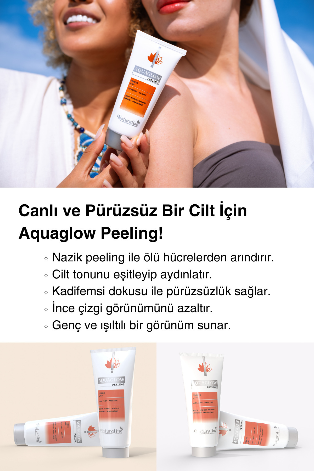 Yüz Ve Vücut Arındırıcı Aquaglow Peeling — 2211474 — تصویر 2 از 6