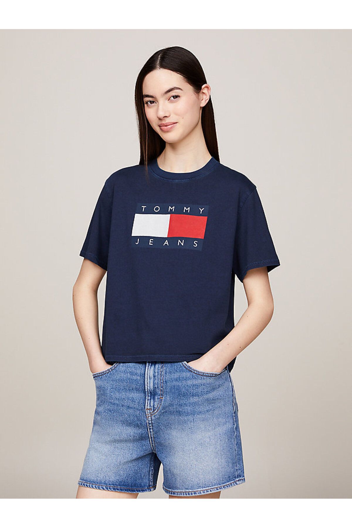 Tommy Hilfiger TJW BXY TOMMY FLAG TEE EXT