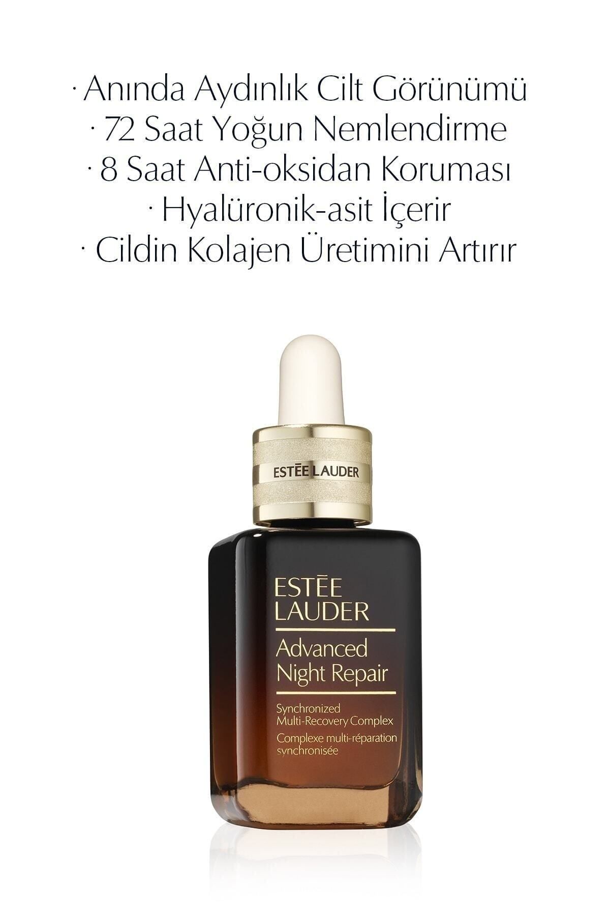 Estee Lauder Çizgi Görünümünü Azaltan Sıkılaştırıcı Nemlendirici Gece Serumu 30 Ml