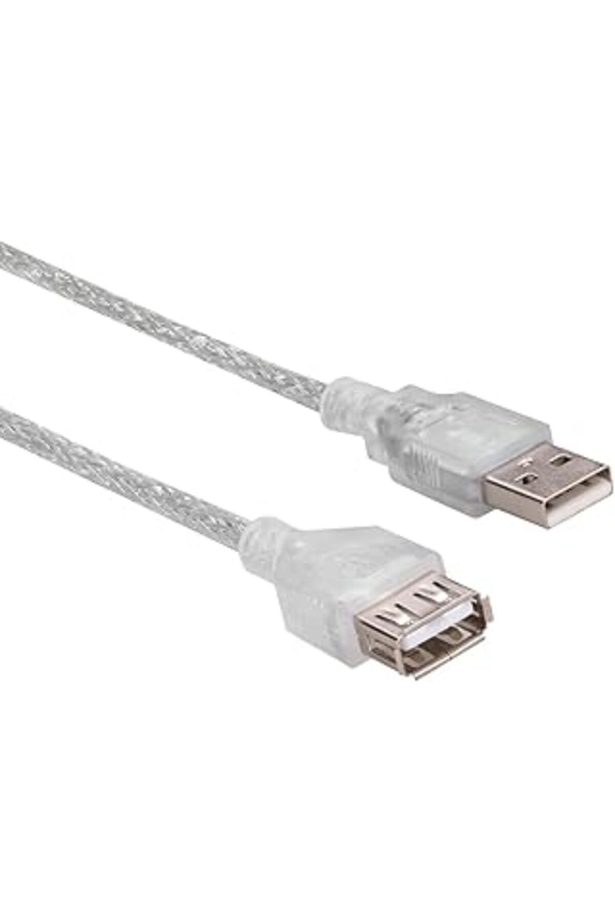 ShopZum Sl-Af2005 Usb2.0 5M Şeffaf Uzatma Kablo