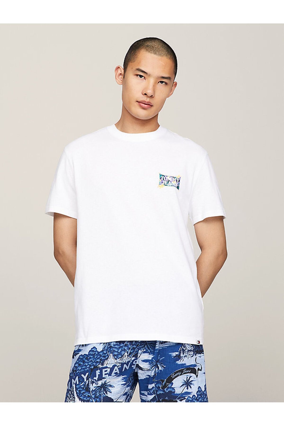 TJM REG FLOWER POWER TEE Tommy Hilfiger