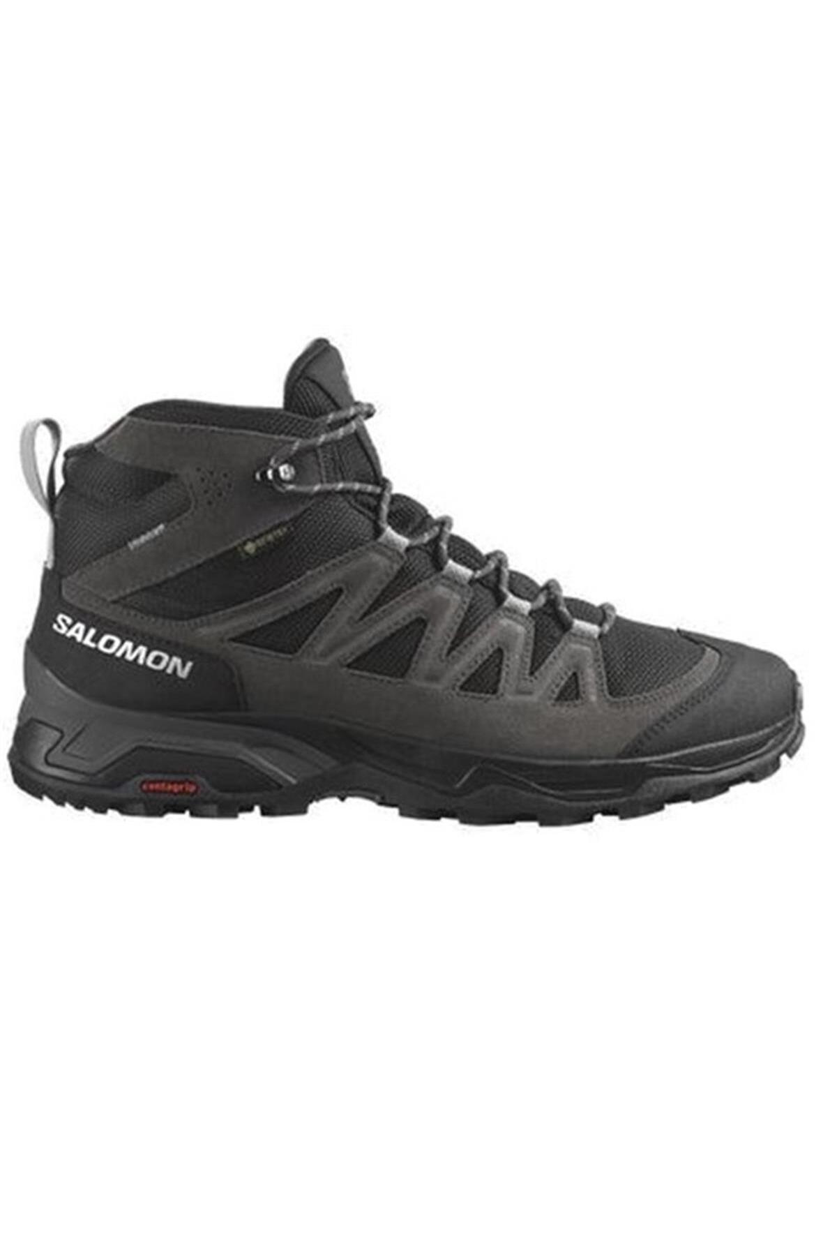 چکمه‌های فضای باز مردانه X Ward Leather Mid GTX L47181700 سالومون کفش بیرونی Salomon