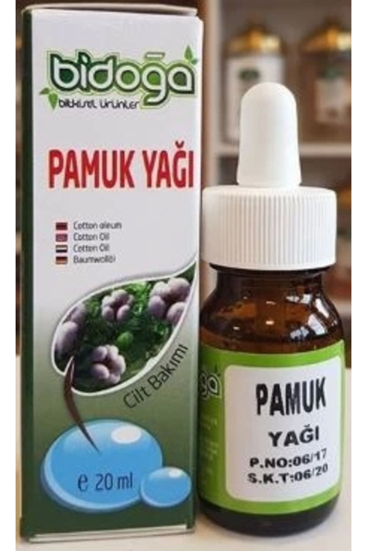 bidoğa Pamuk Yağı 20 ml