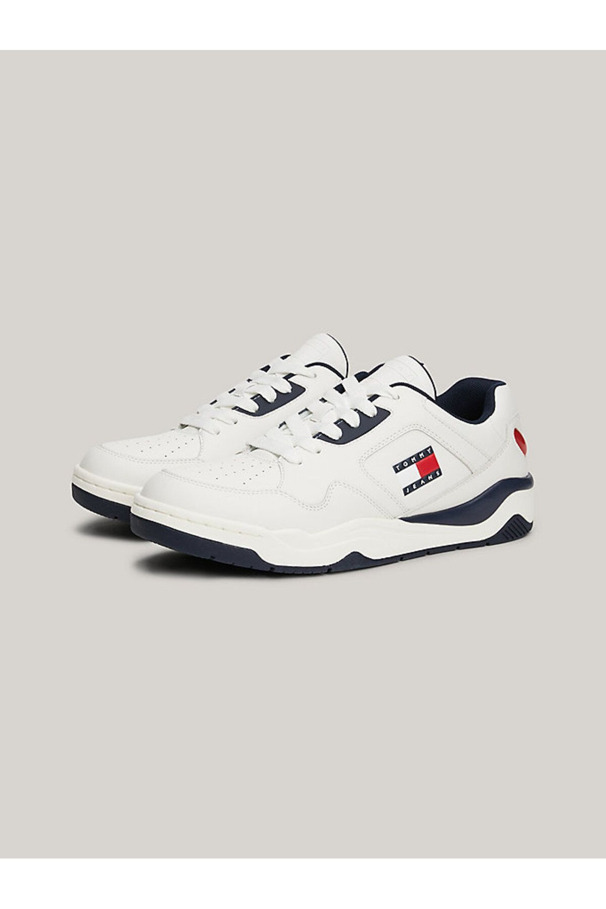 اسنیکر مشکی مردانه سبد اعدام آرم TJM اورجینال Tommy Hilfiger