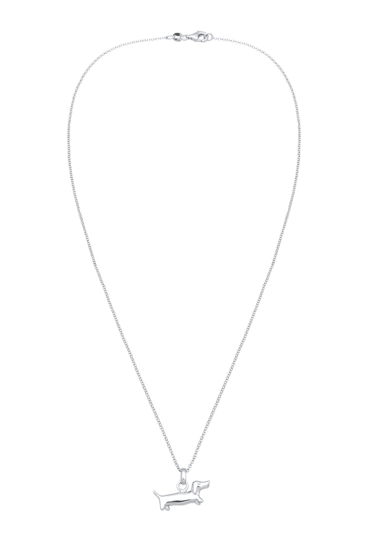 ELLI-Necklace Necklace Women Dachshund Pendant Peachain 925 Sterling Silver 45 cm 3