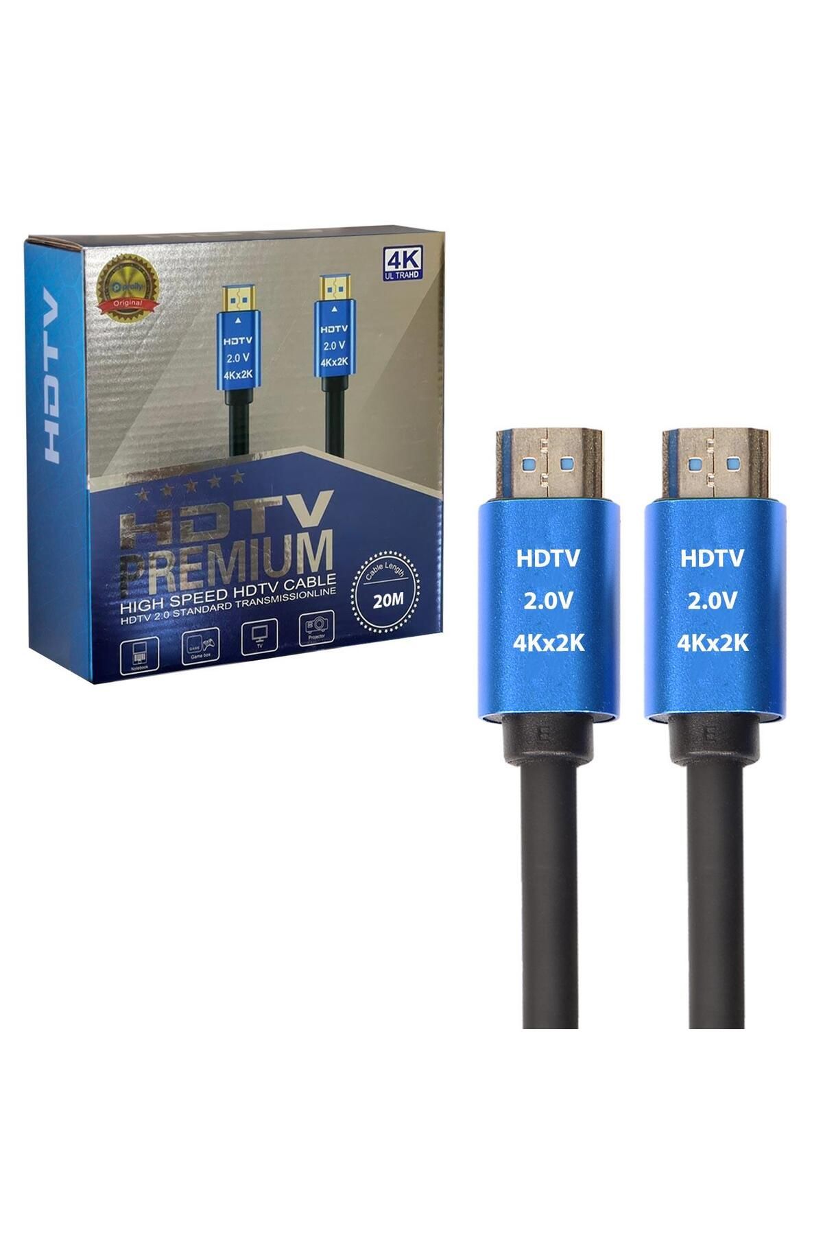 SH TICARET SE-20M4K Hdmi Kablo 2.0V 2K 4K 20 Metre